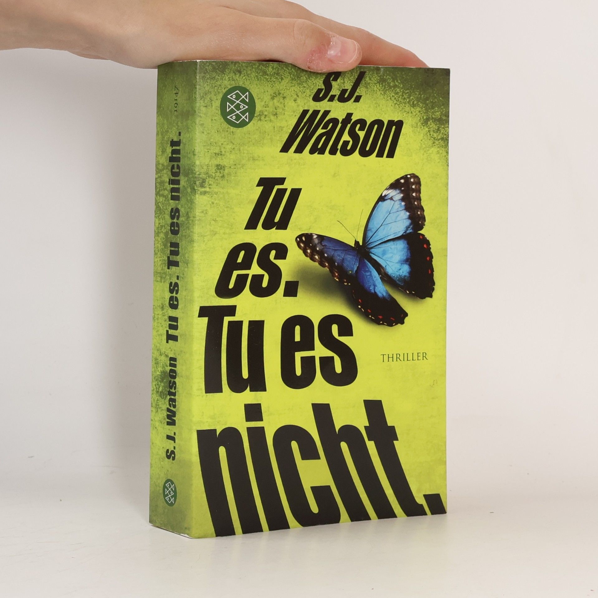 S. J. Watson Tu es. Tu es nicht.