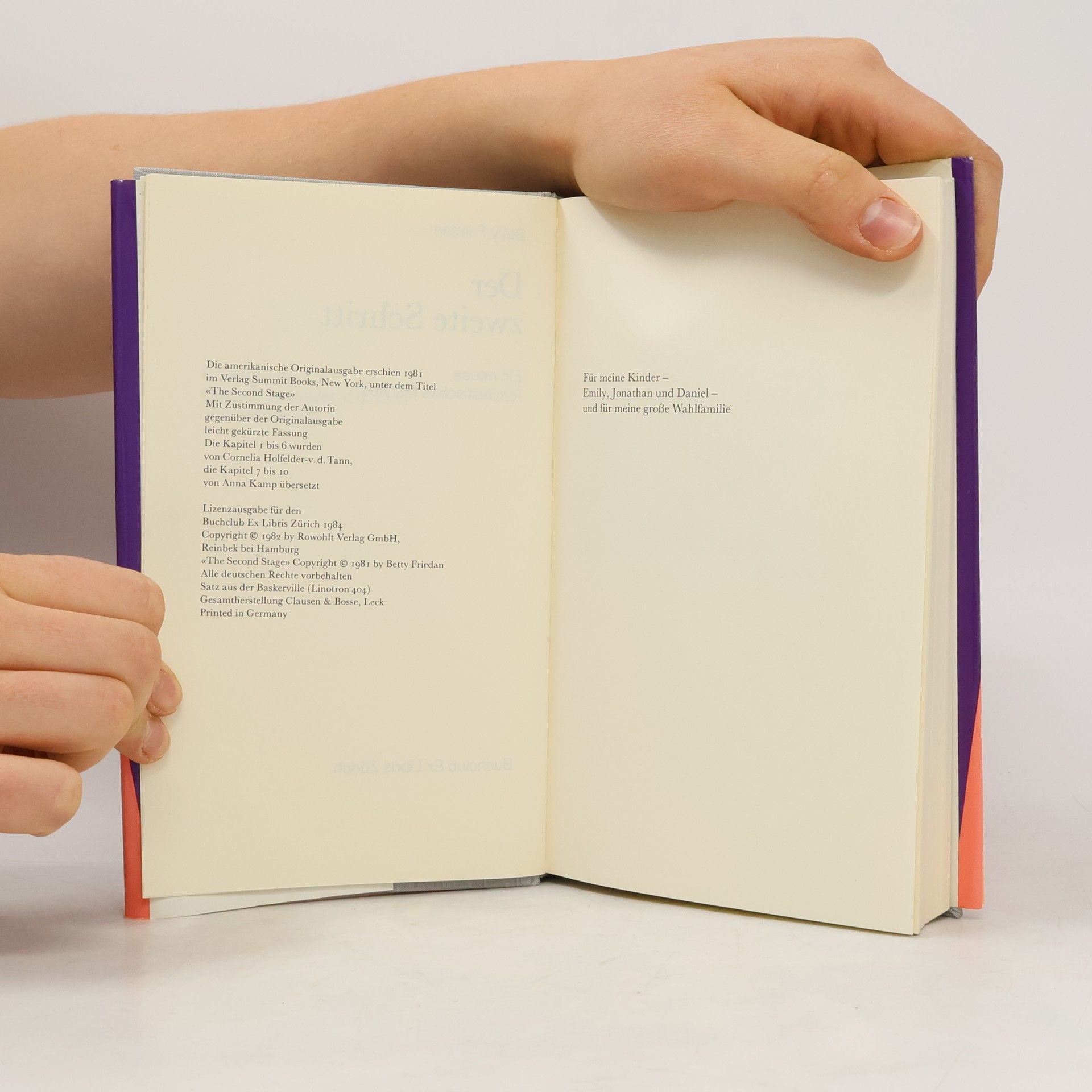 Betty Friedan Der zweite Schritt