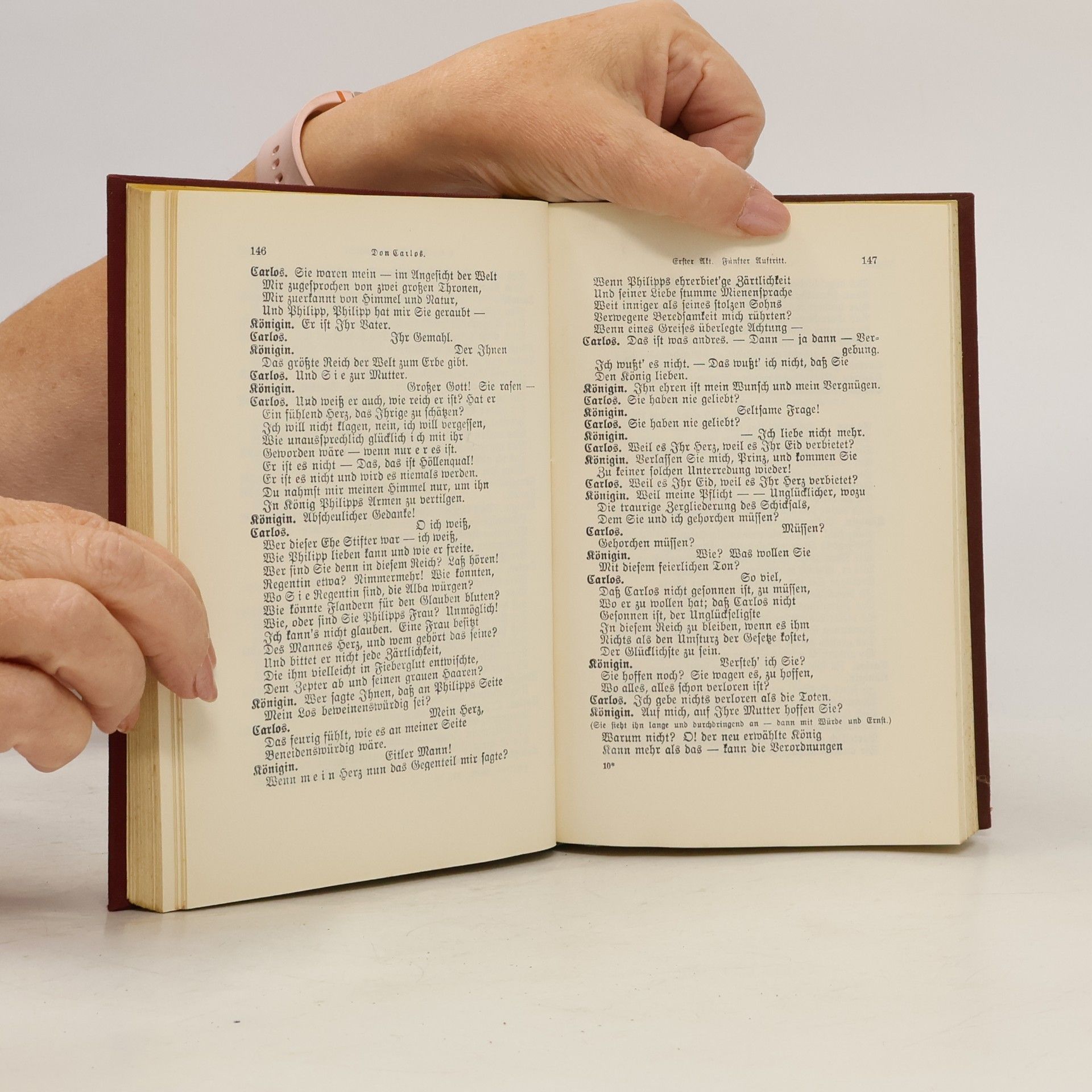 Friedrich Schiller Schillers Werke 3. und 4. Teil