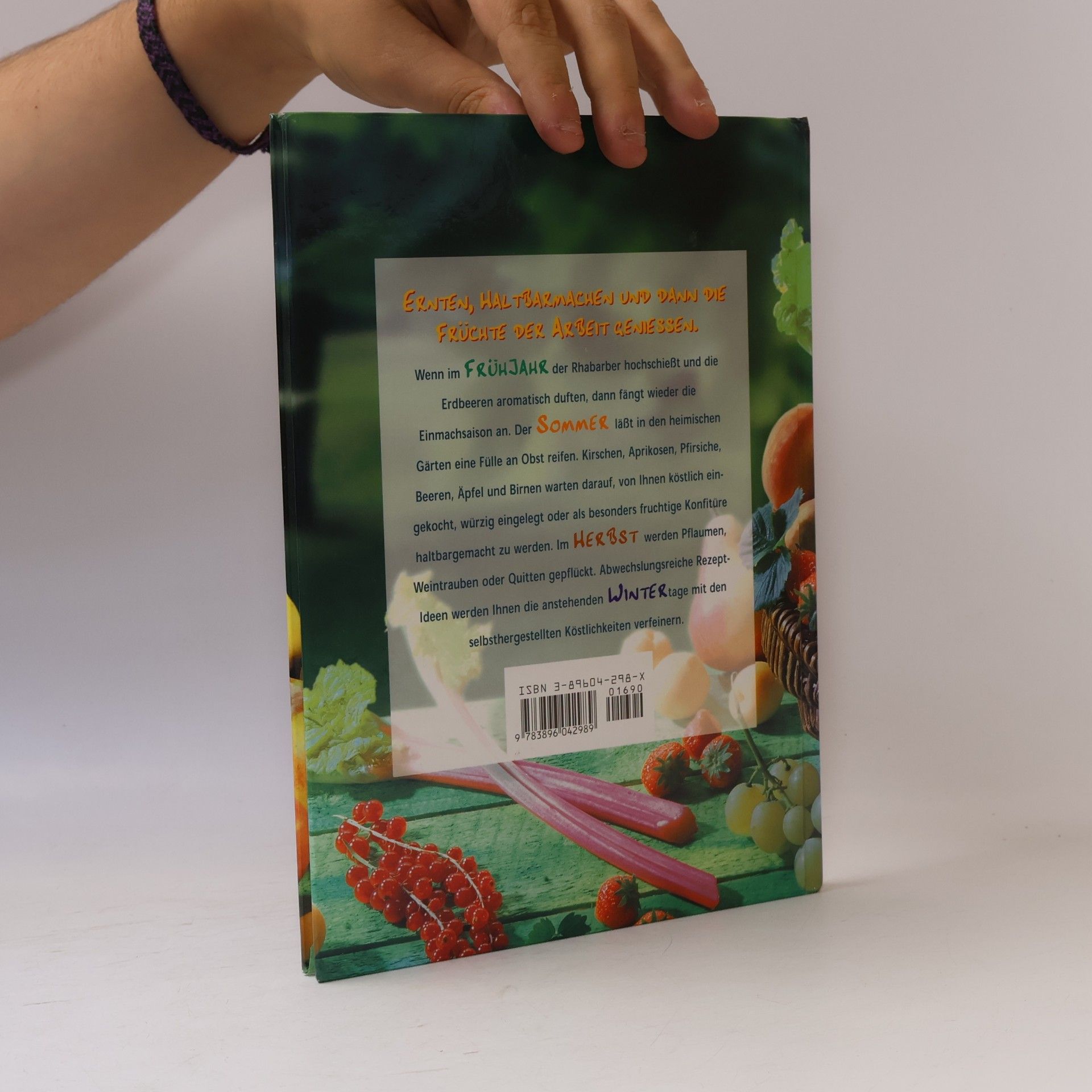 Kolektiv autorů Erntezeit : rezeptbuch für Obstschwemmen
