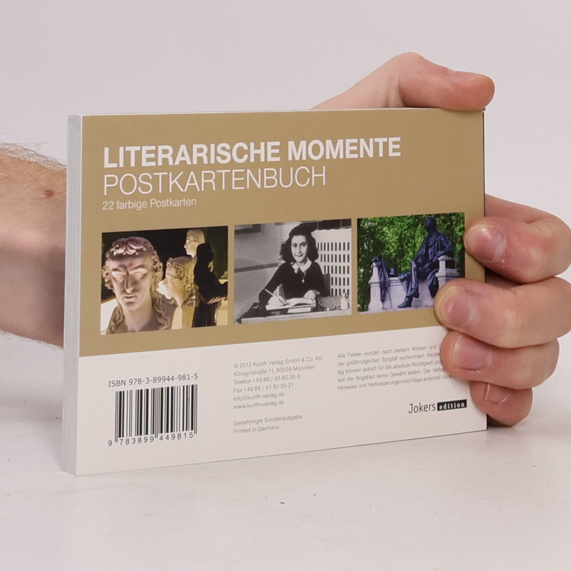 kolektiv Literarische Momente Postkartenbuch