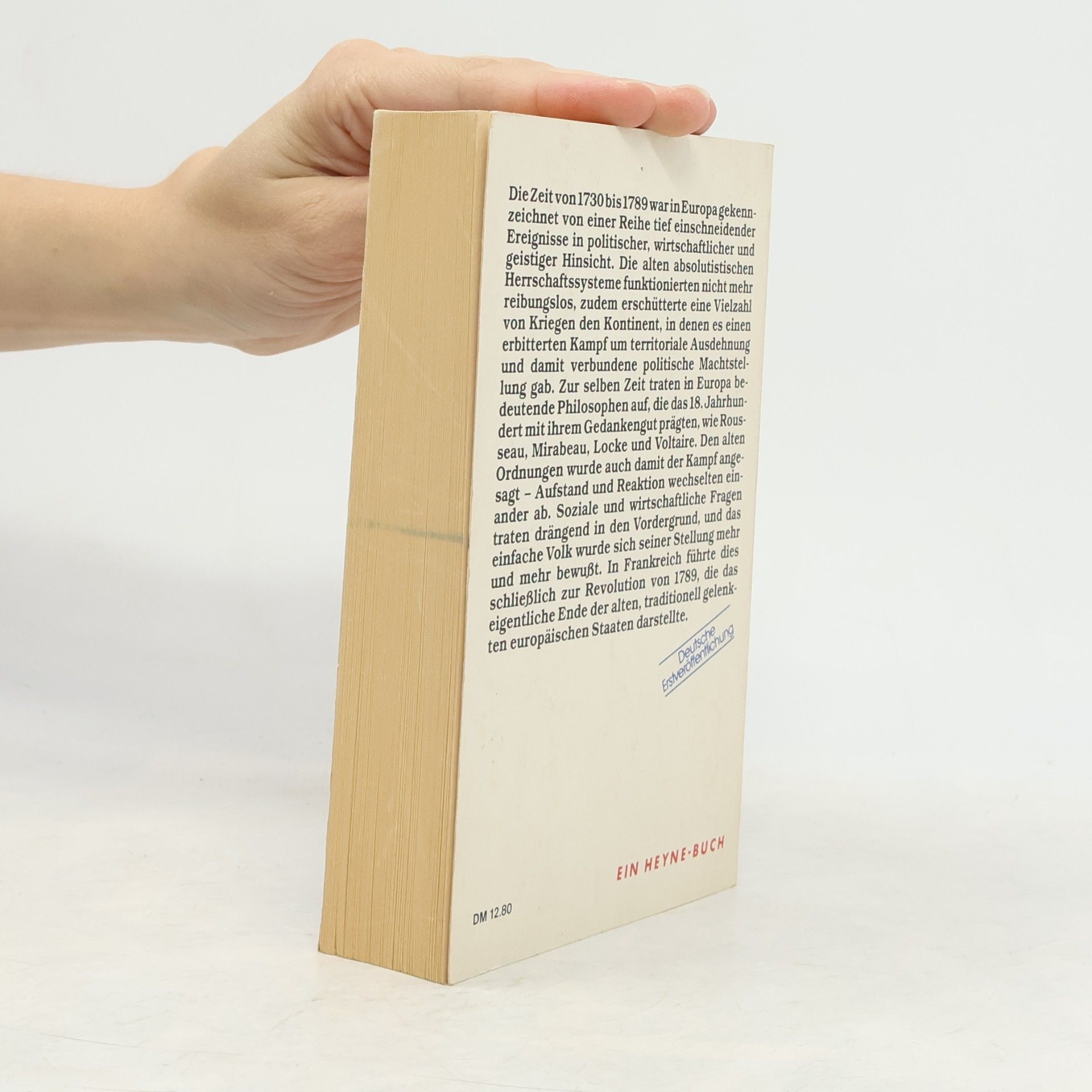 Olwen H. Olwen Hazel Hufton Aufstand und Reaktion