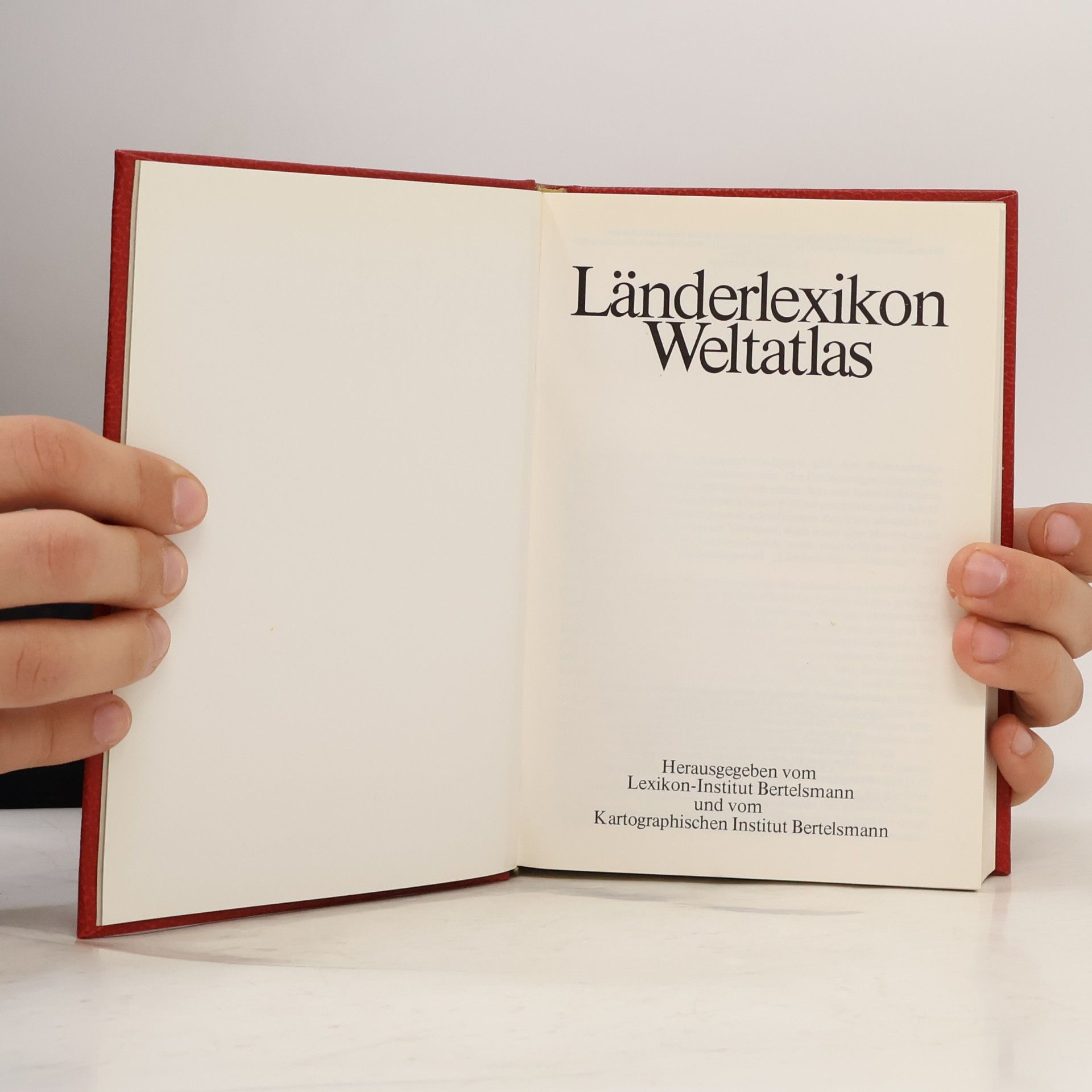 Kolektiv autorů Länderlexikon Weltatlas