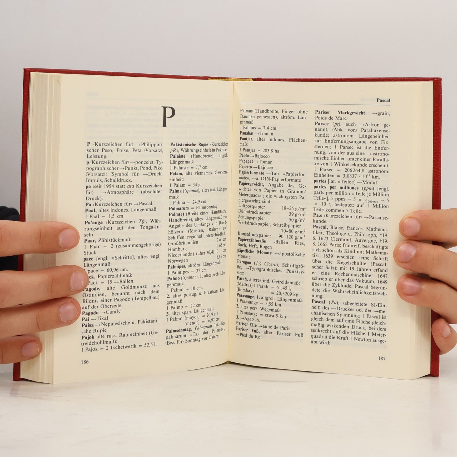 Gerhard Hellwig Lexicon der Maße und Gewichte