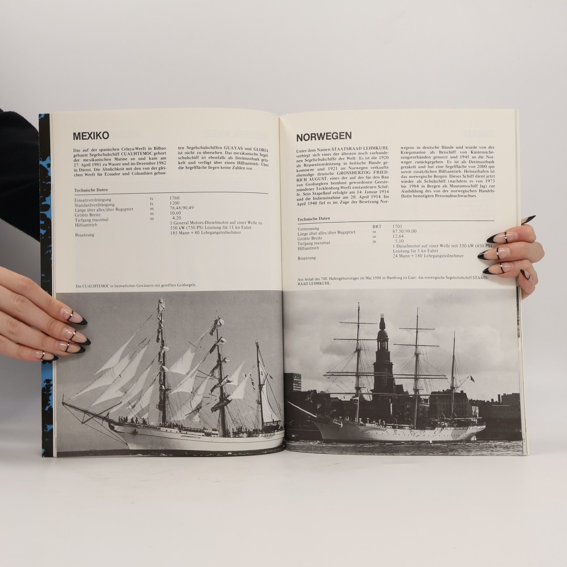 Siegfried Breyer Marine arsenal 9. Segelschulschiffe weltweit