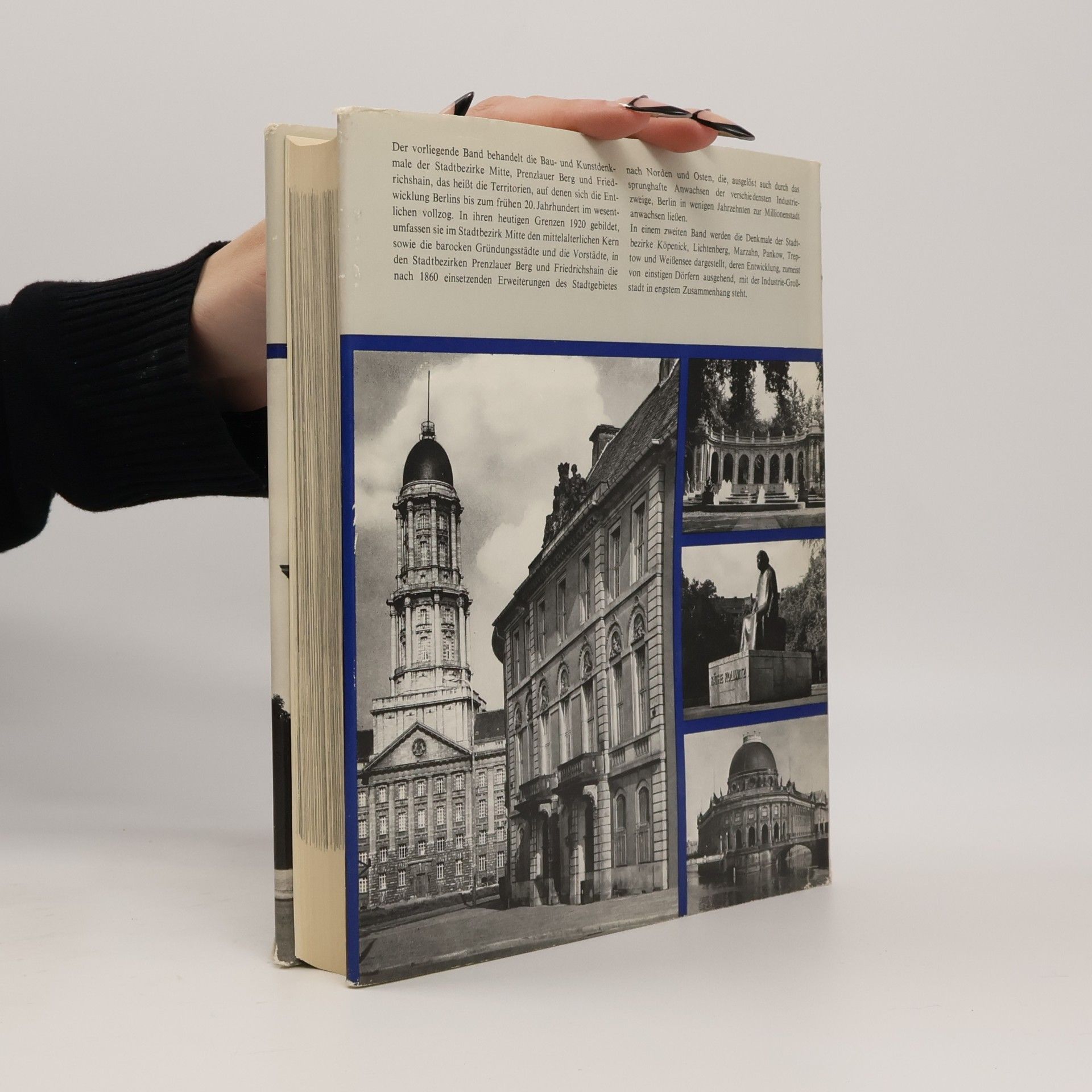 Autorenkollektiv Die Bau-und Kunstdenkmale in der DDR. Hauptstadt Berlin I