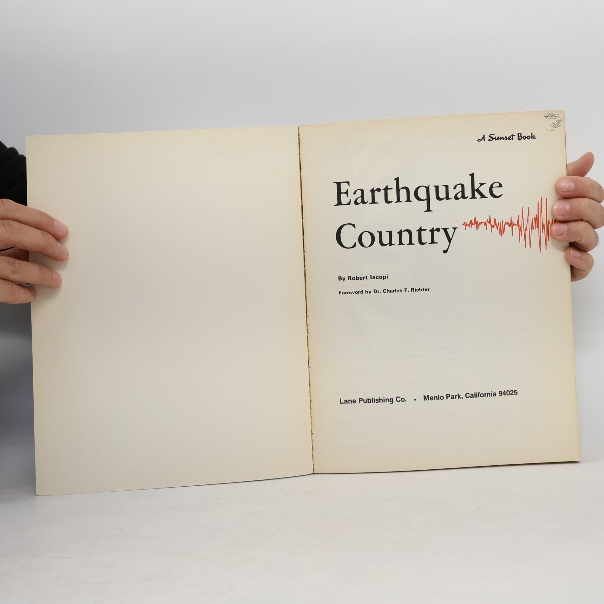 Robert Iacopi Earthquake Country