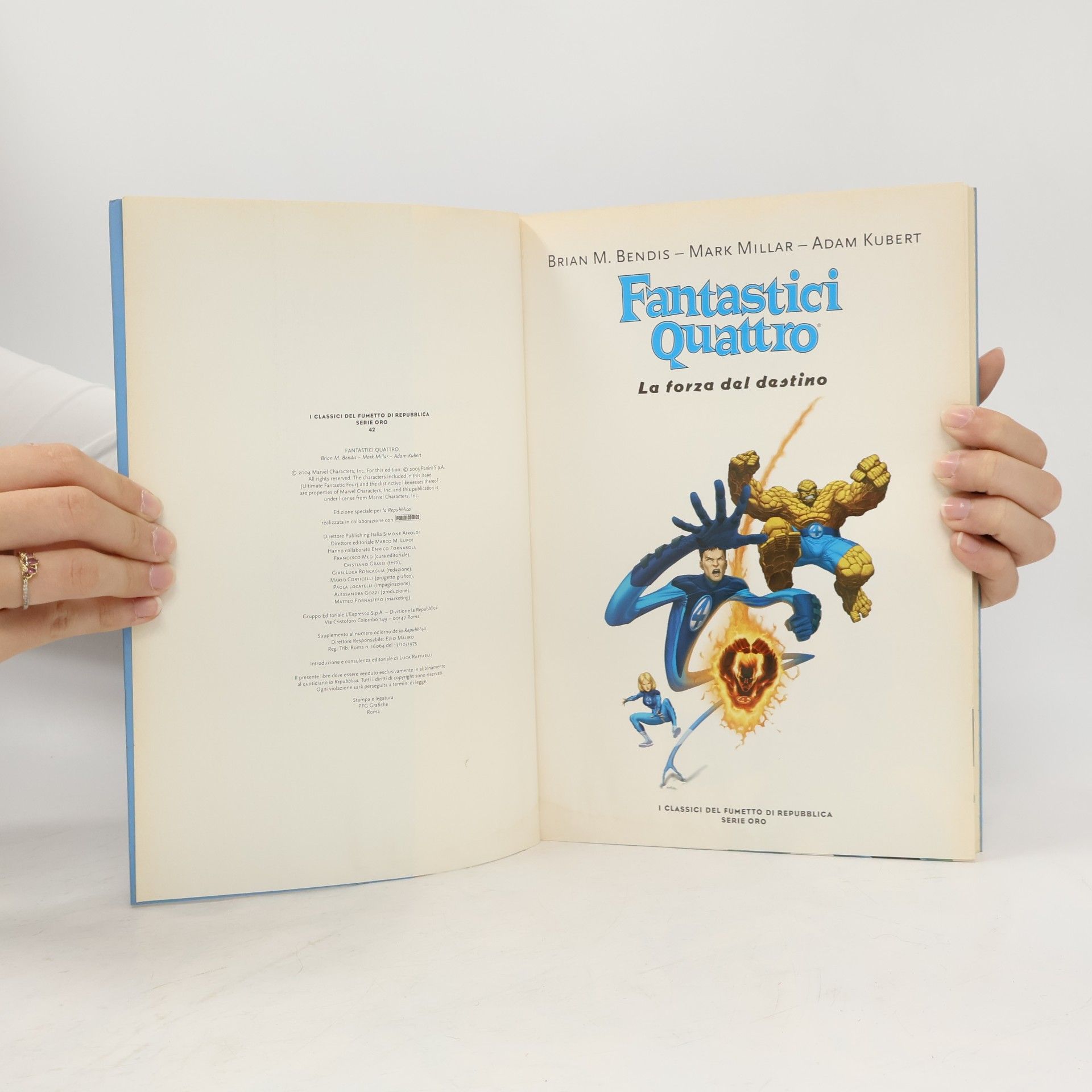 Bendis M. Brian Fantastici Quattro 42