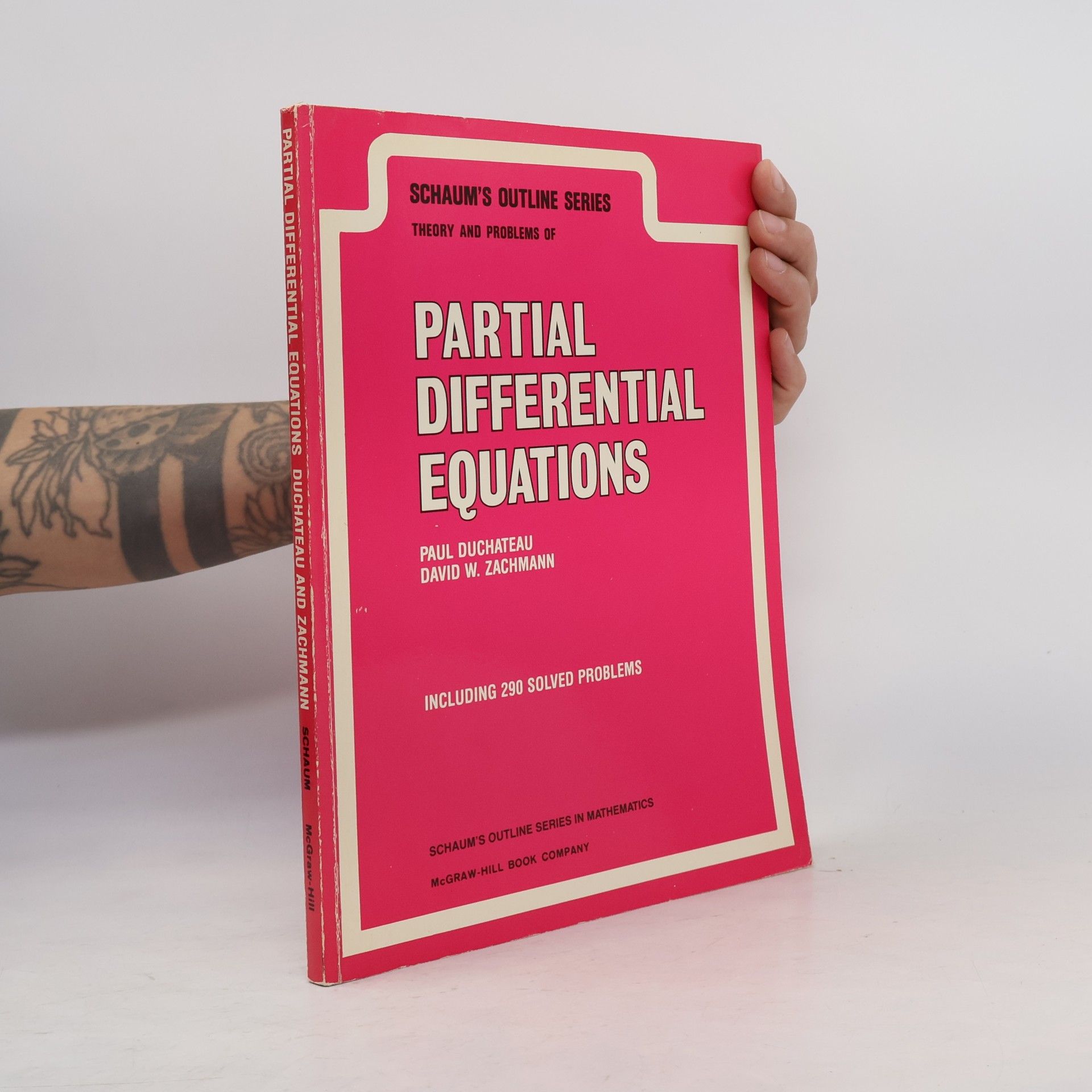 David W. Zachmann Schaum's Outline Series: Partial Differential Equations