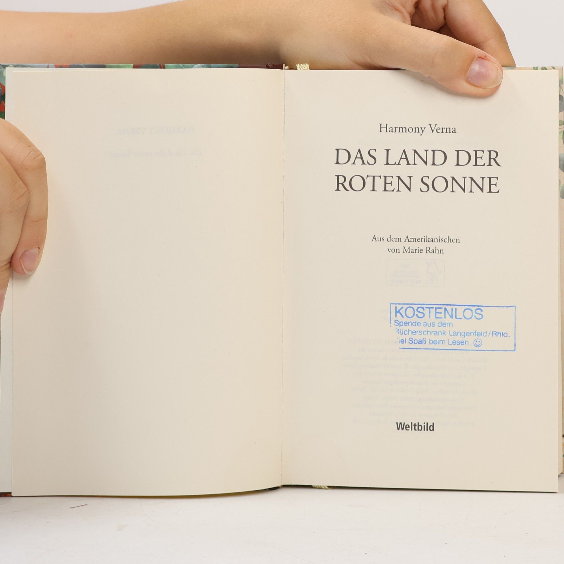 Harmony Verna Das Land der roten Sonne