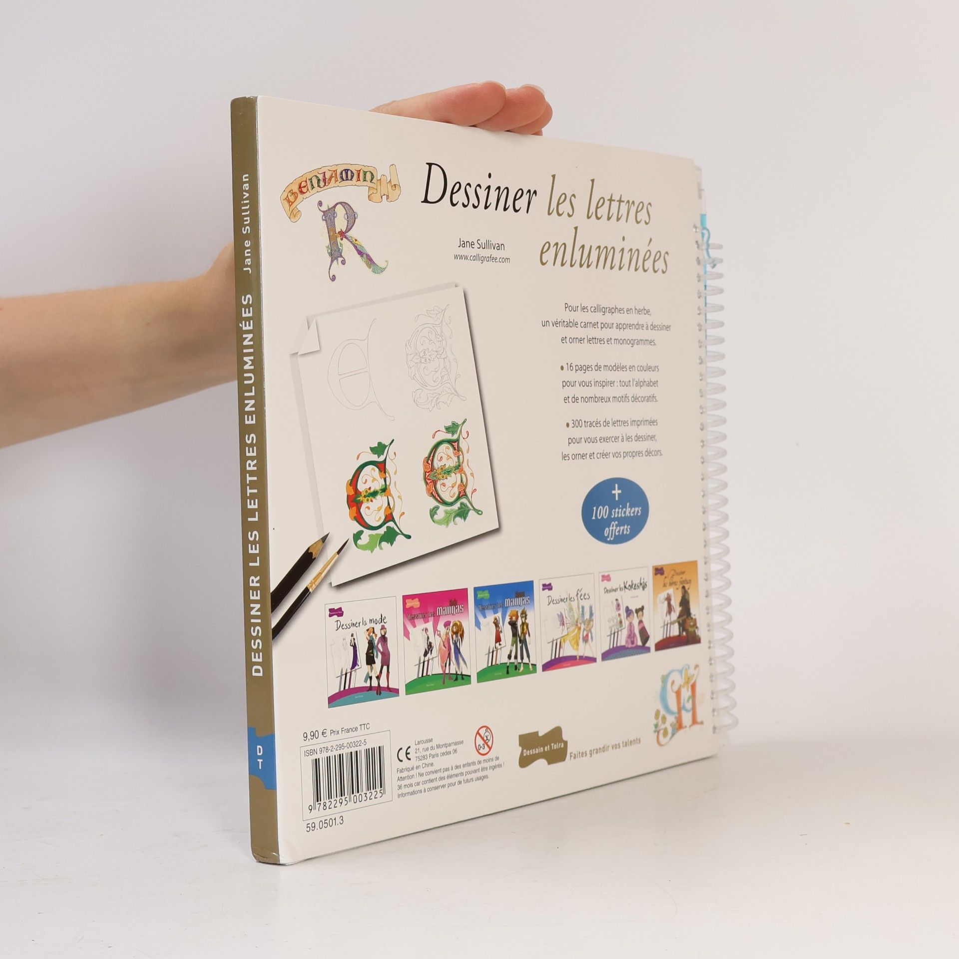 Jane Sullivan Dessiner les lettres enluminées