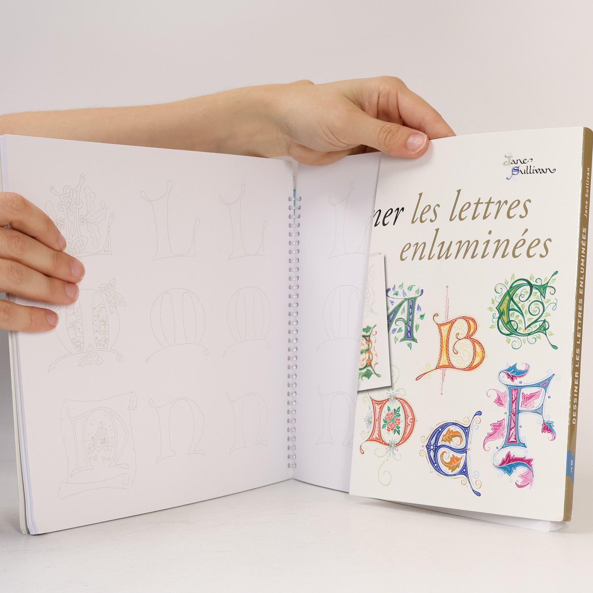 Jane Sullivan Dessiner les lettres enluminées