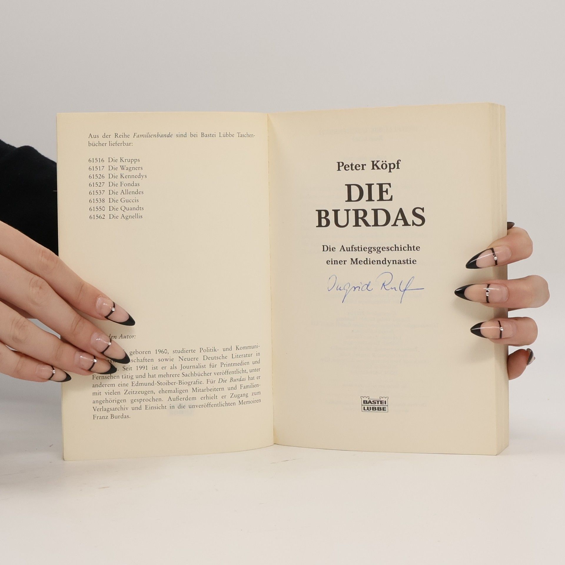 Peter Kopf Die Burdas