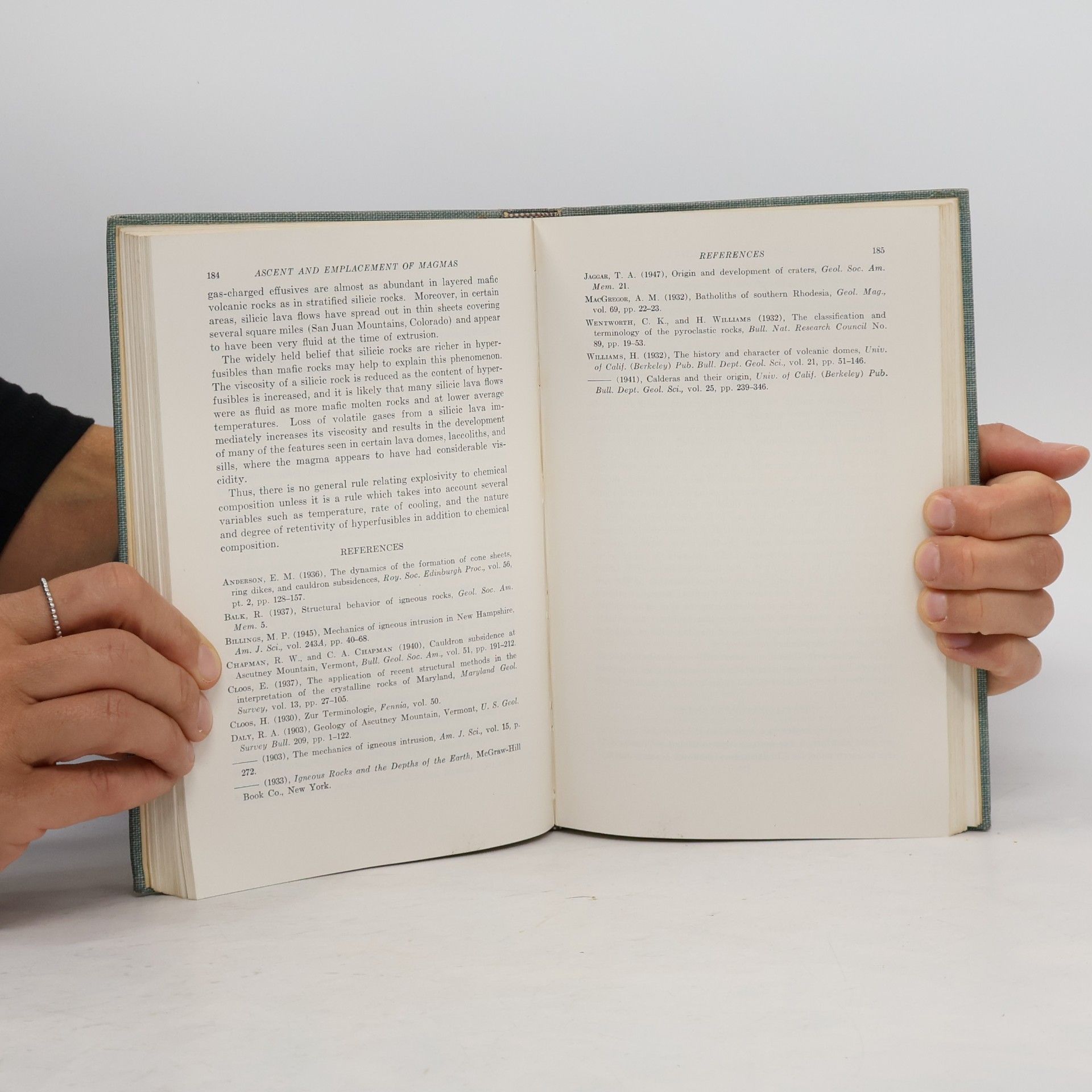 Ernest Eugene Wahlstrom Theoretical Igneous Petrology