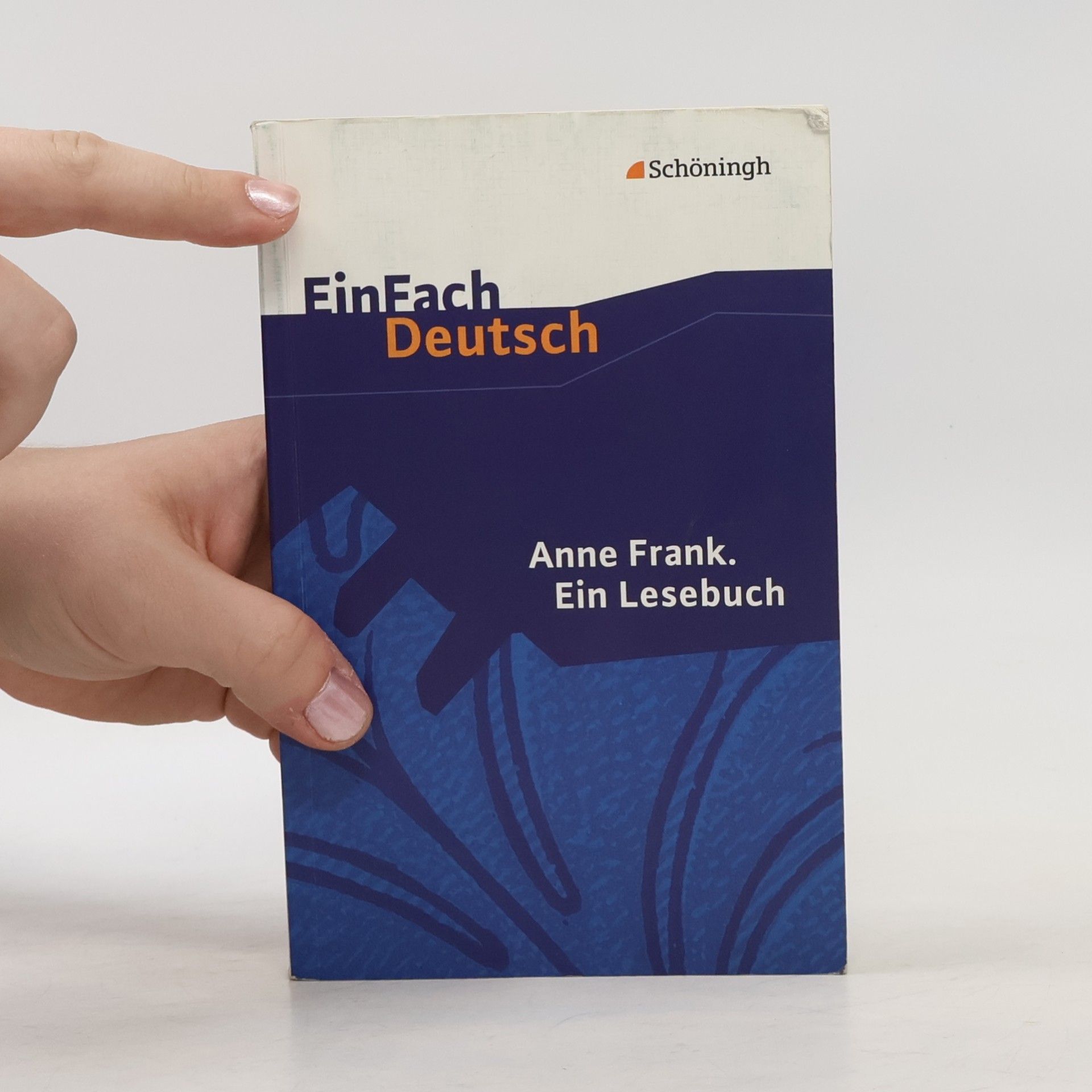 Johannes Diekhans Anne Frank. Ein Lesebuch