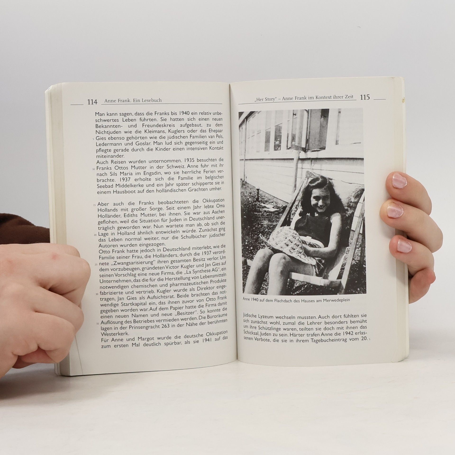 Johannes Diekhans Anne Frank. Ein Lesebuch