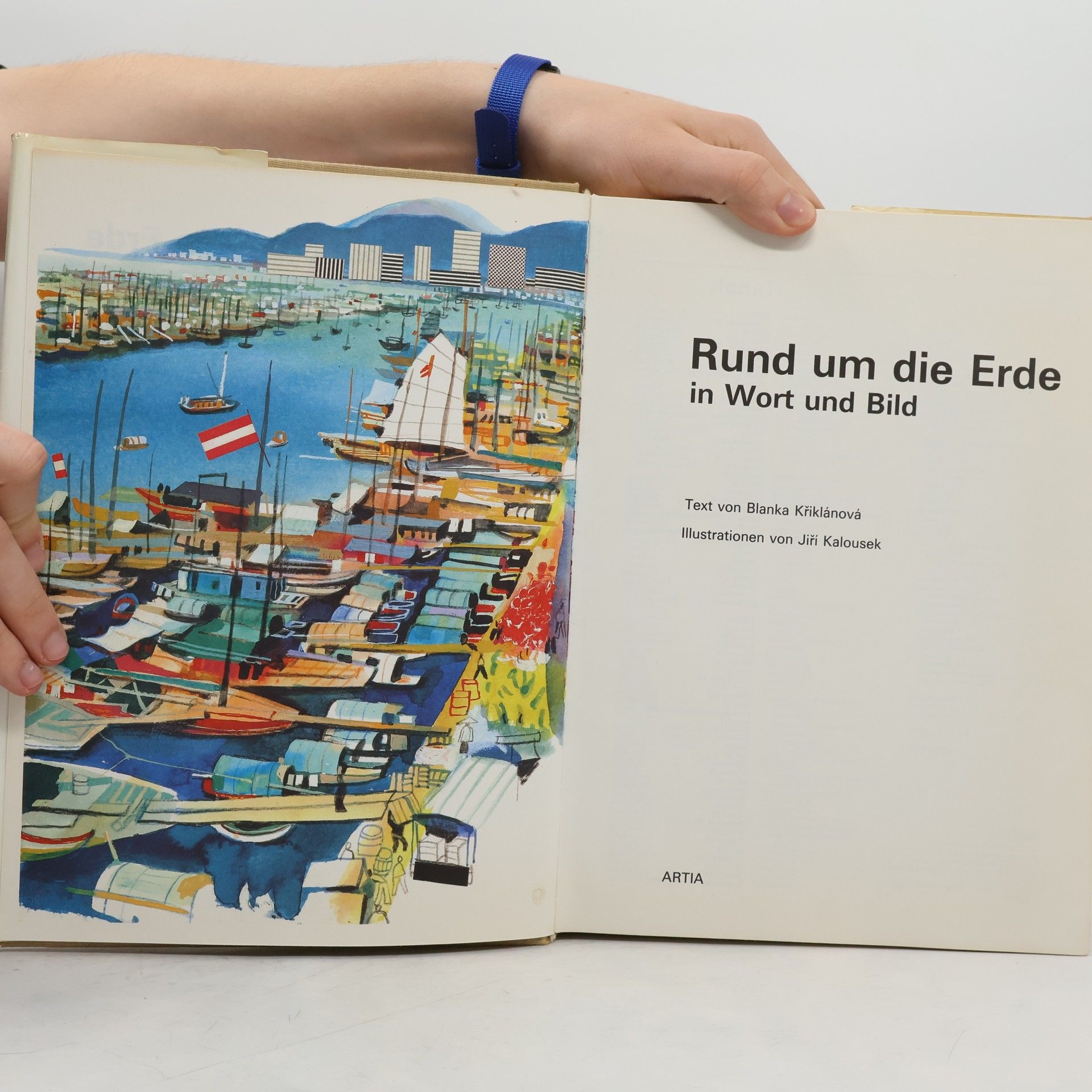 Blanka Křiklánová Rund um die Erde in Wort und Bild