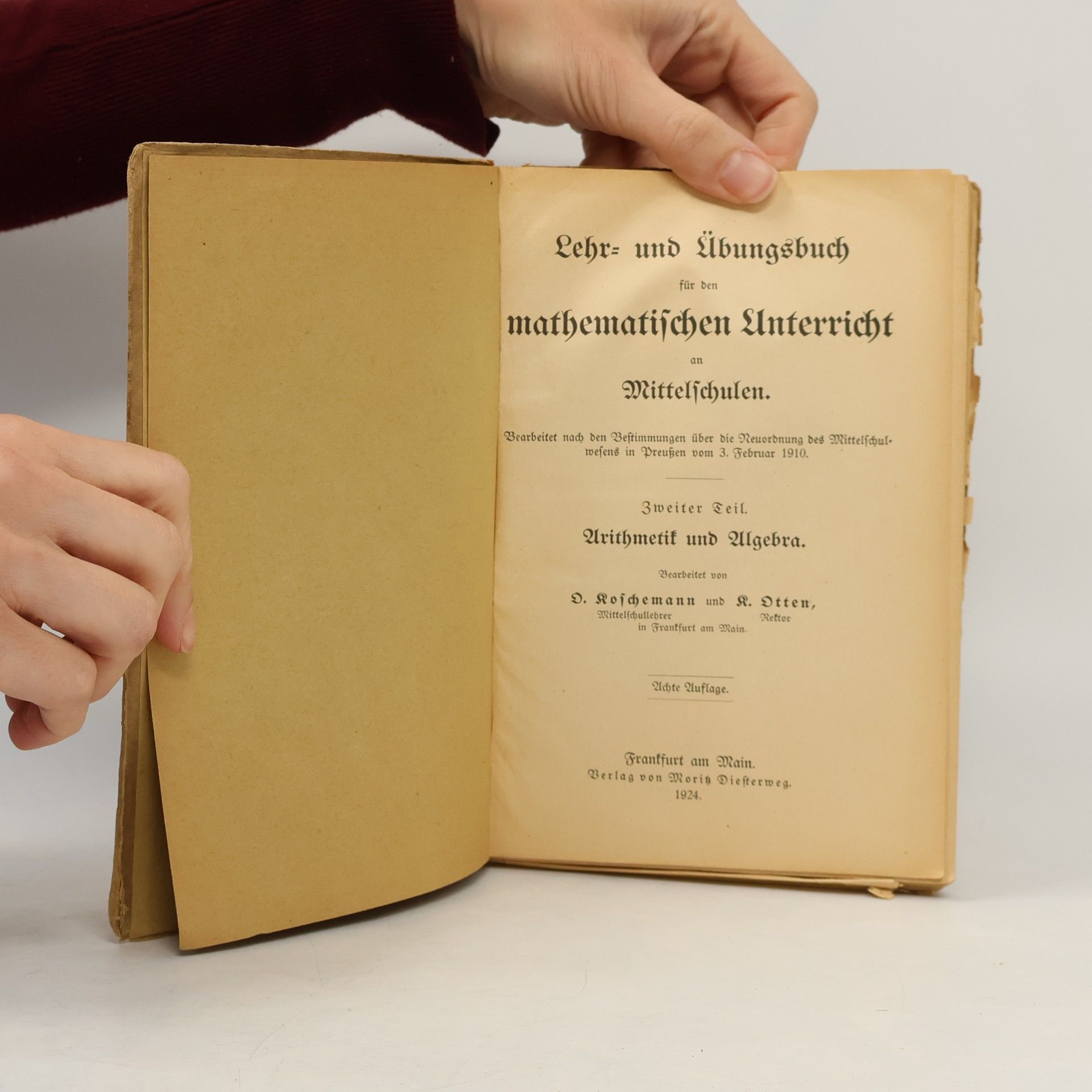 Koschemann Arithmetik und Algebra