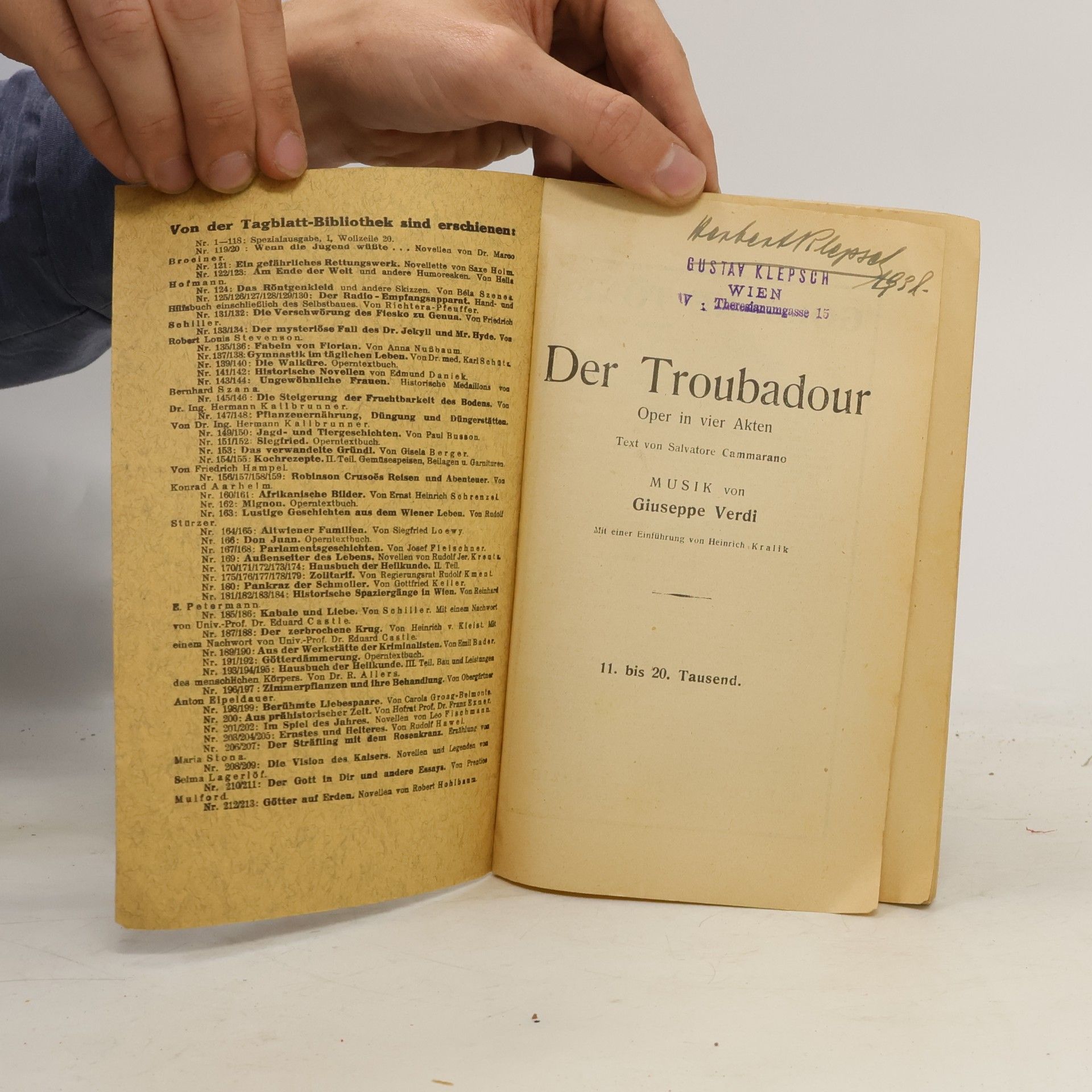 Giuseppe Verdi Der Troubadour