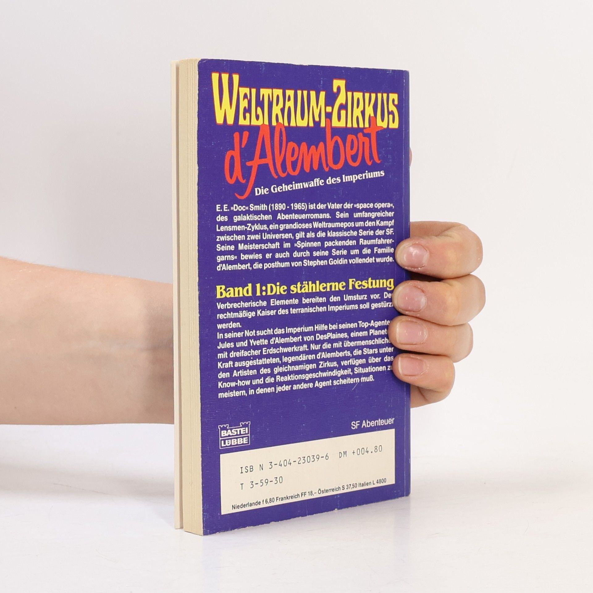 Edward E. Smith Weltraum-Zirkus d'Alembert 1