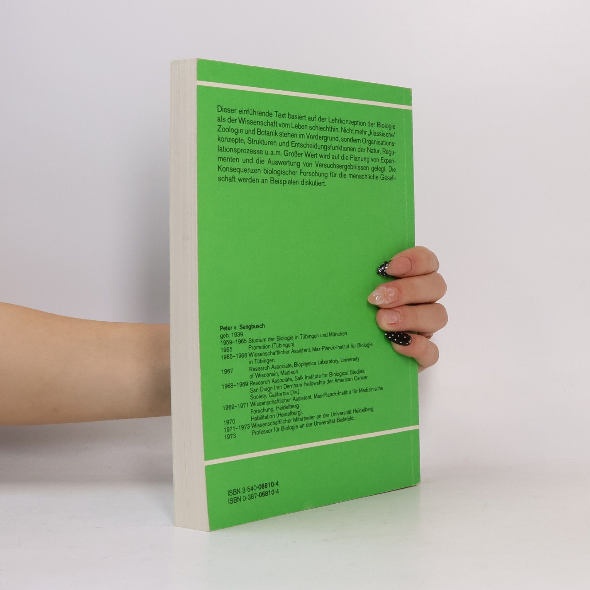 Autorenkollektiv Einführung in die Allgemeine Biologie