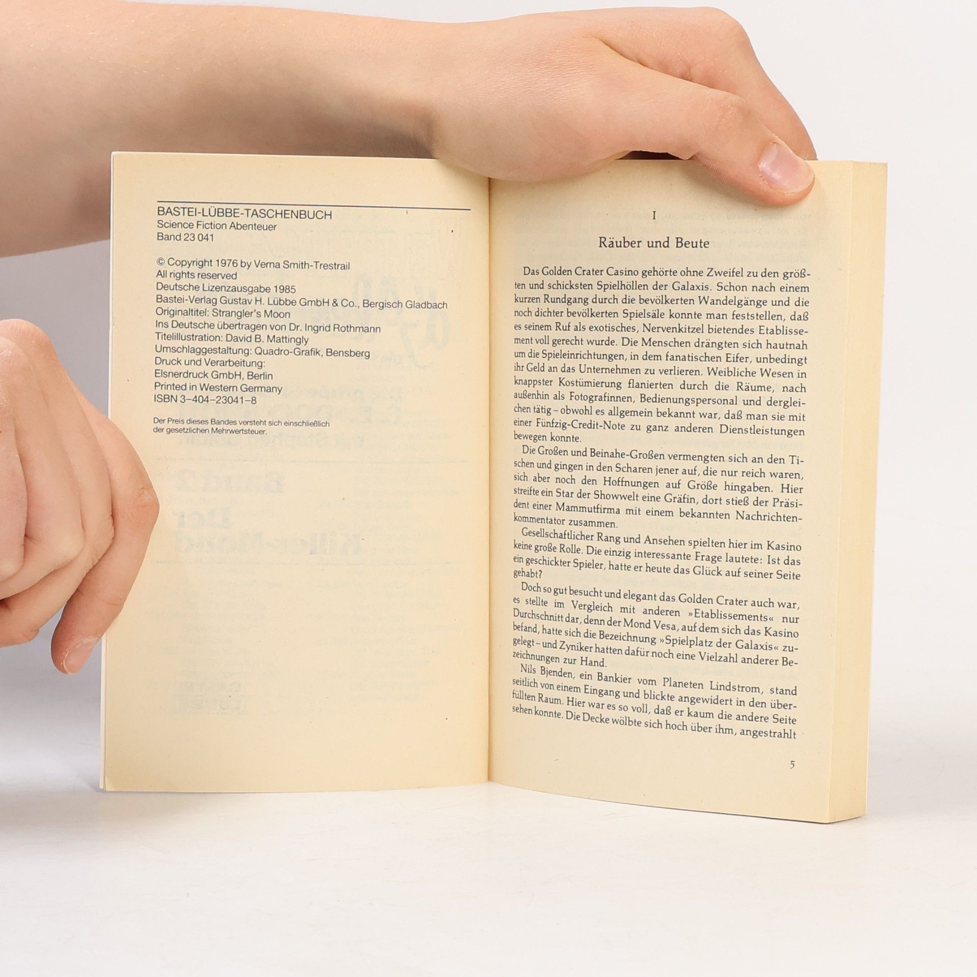 Edward E. Smith Weltraumzirkus d' Alembert 2, Der Killer-Mond. Science Fiction Abenteuer
