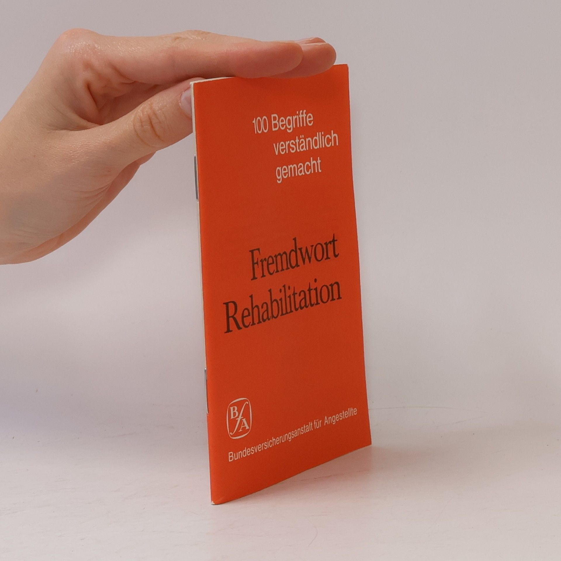 kolektiv Fremdwort Rehabilitation