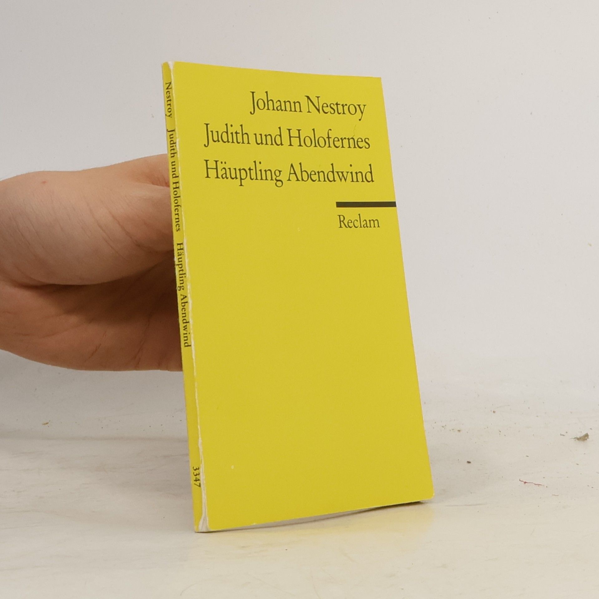 Judith und Holofernes. Häuptling Abendwind