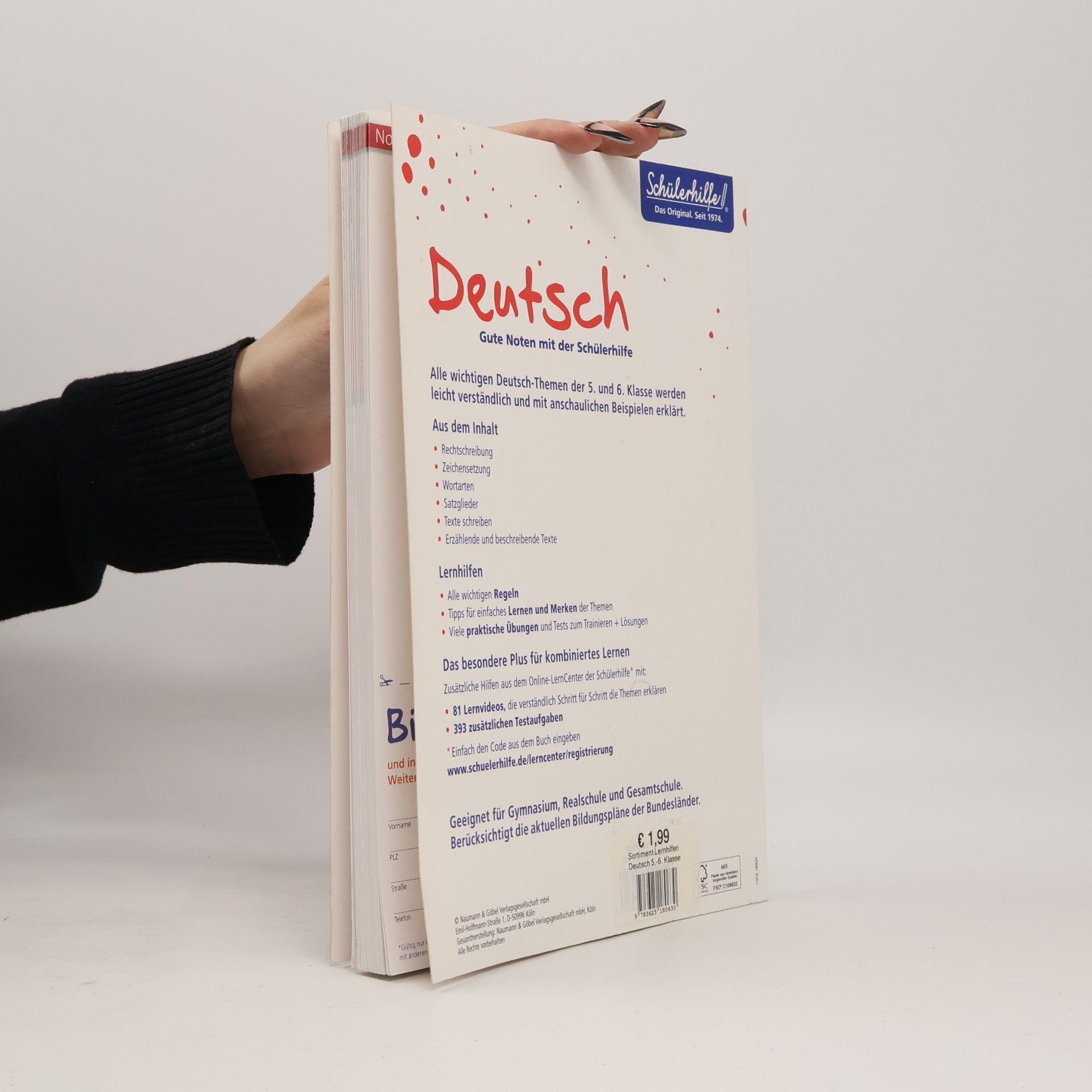 Autorenkollektiv Deutsch: Gute Noten Mit Der Schülerhilfe (5.-6. Klasse)