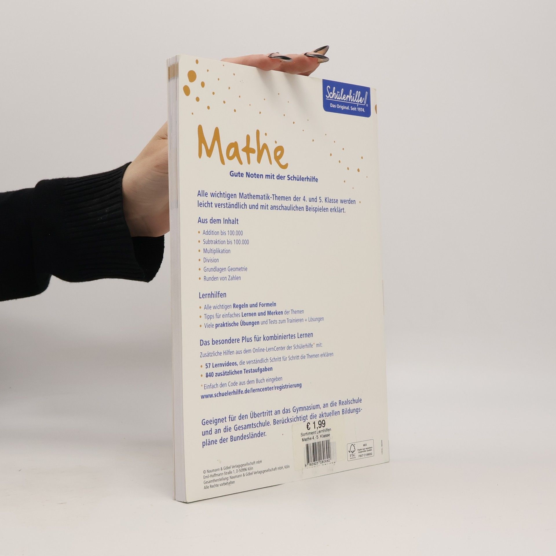 Kolektiv autorů XXL-Lernbuch Mathe 4./5. Klasse