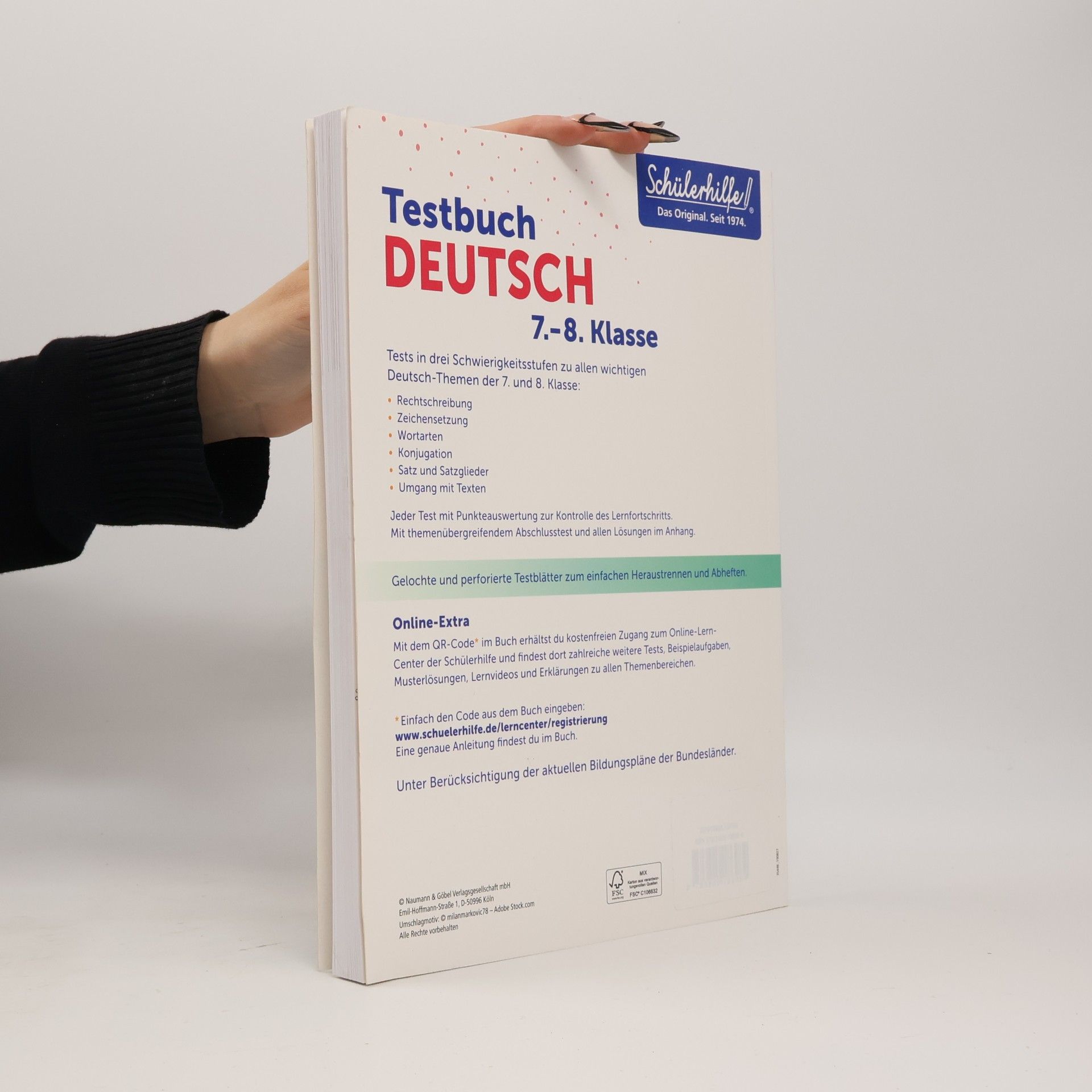 kolektiv Testbuch Deutsch 7.-8. Klasse