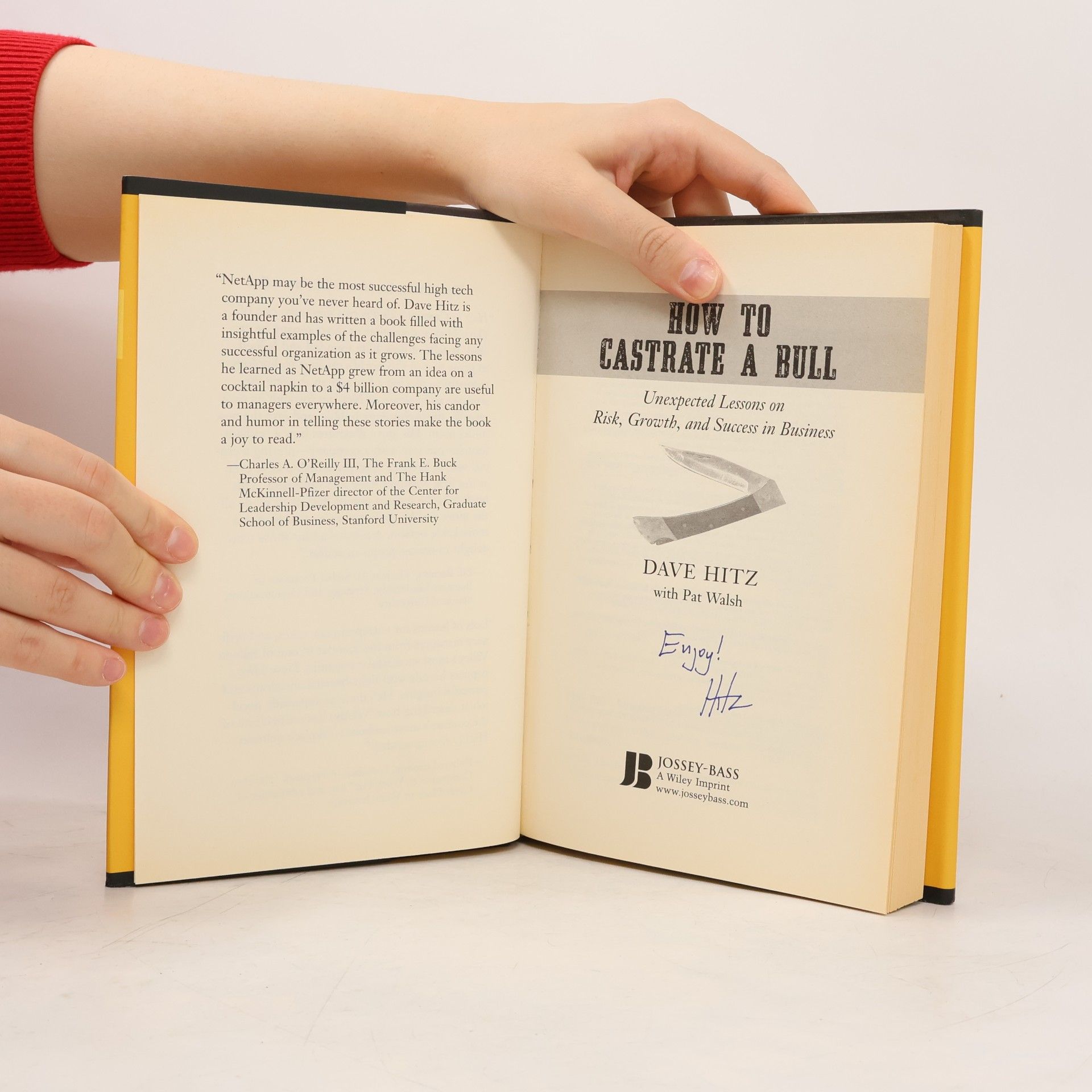 Dave Hitz How to Castrate a Bull