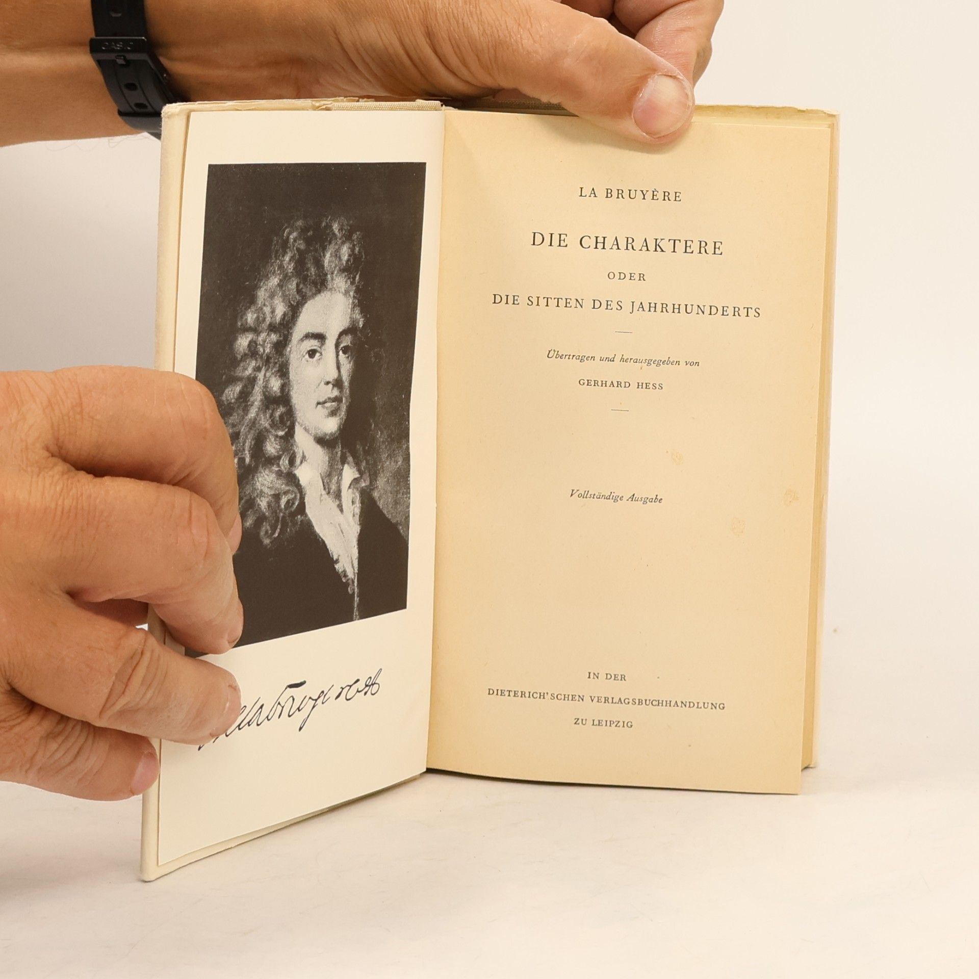 Jean de La Bruyère Die Charaktere
