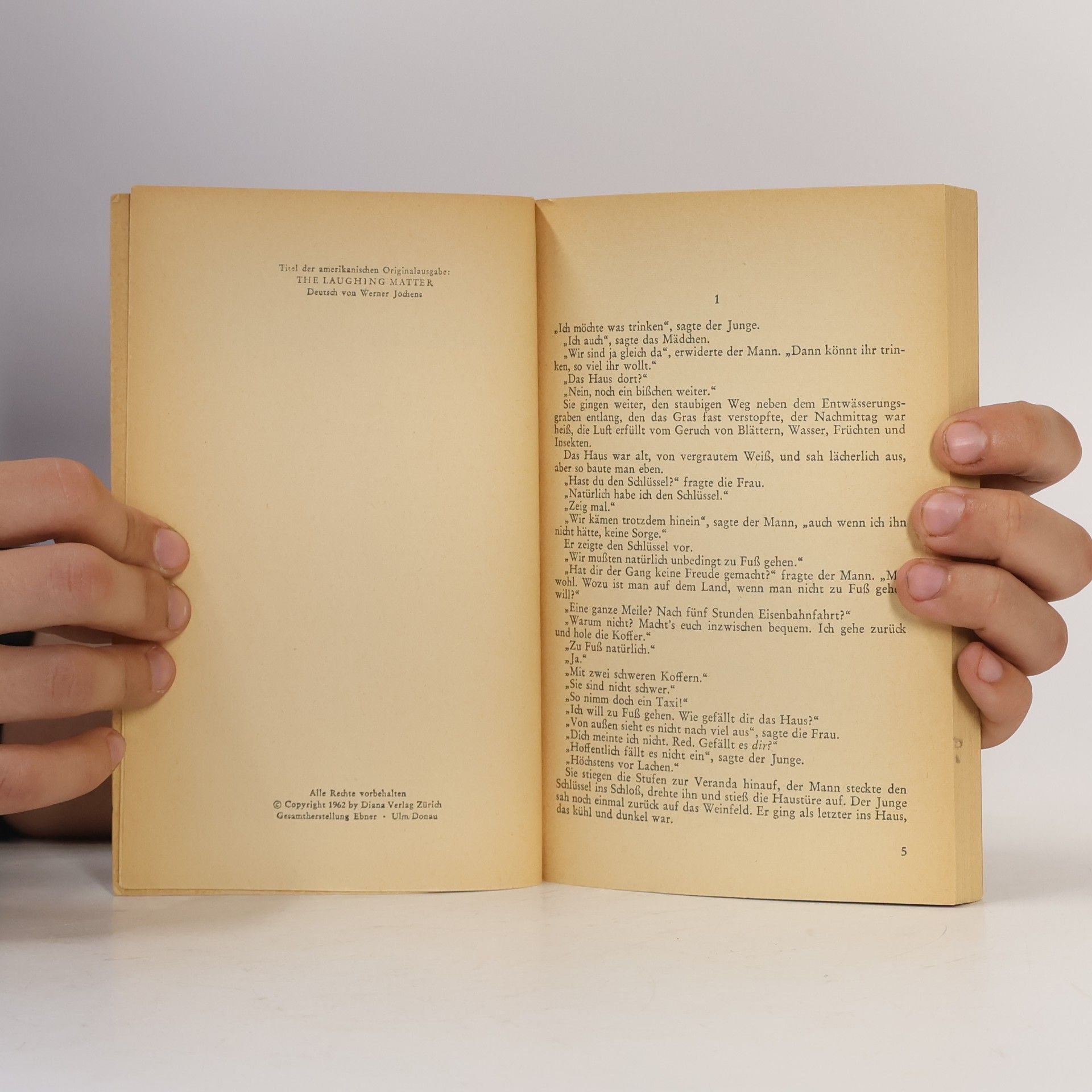 William Saroyan Es endet in Gelächter