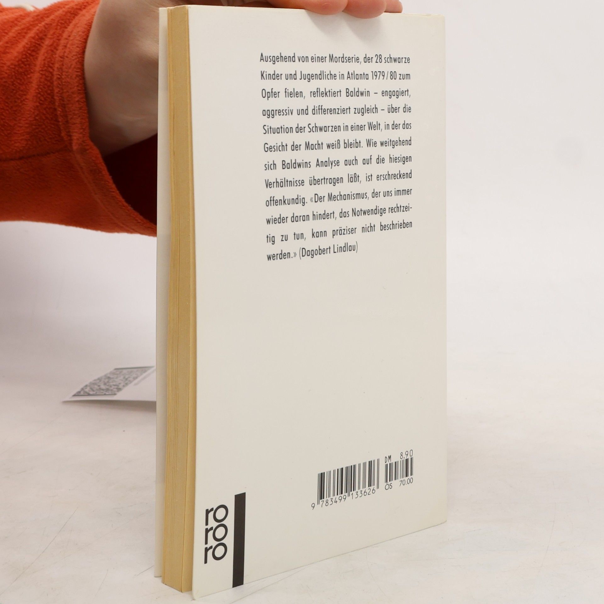 James Baldwin Das Gesicht der Macht bleibt weiss