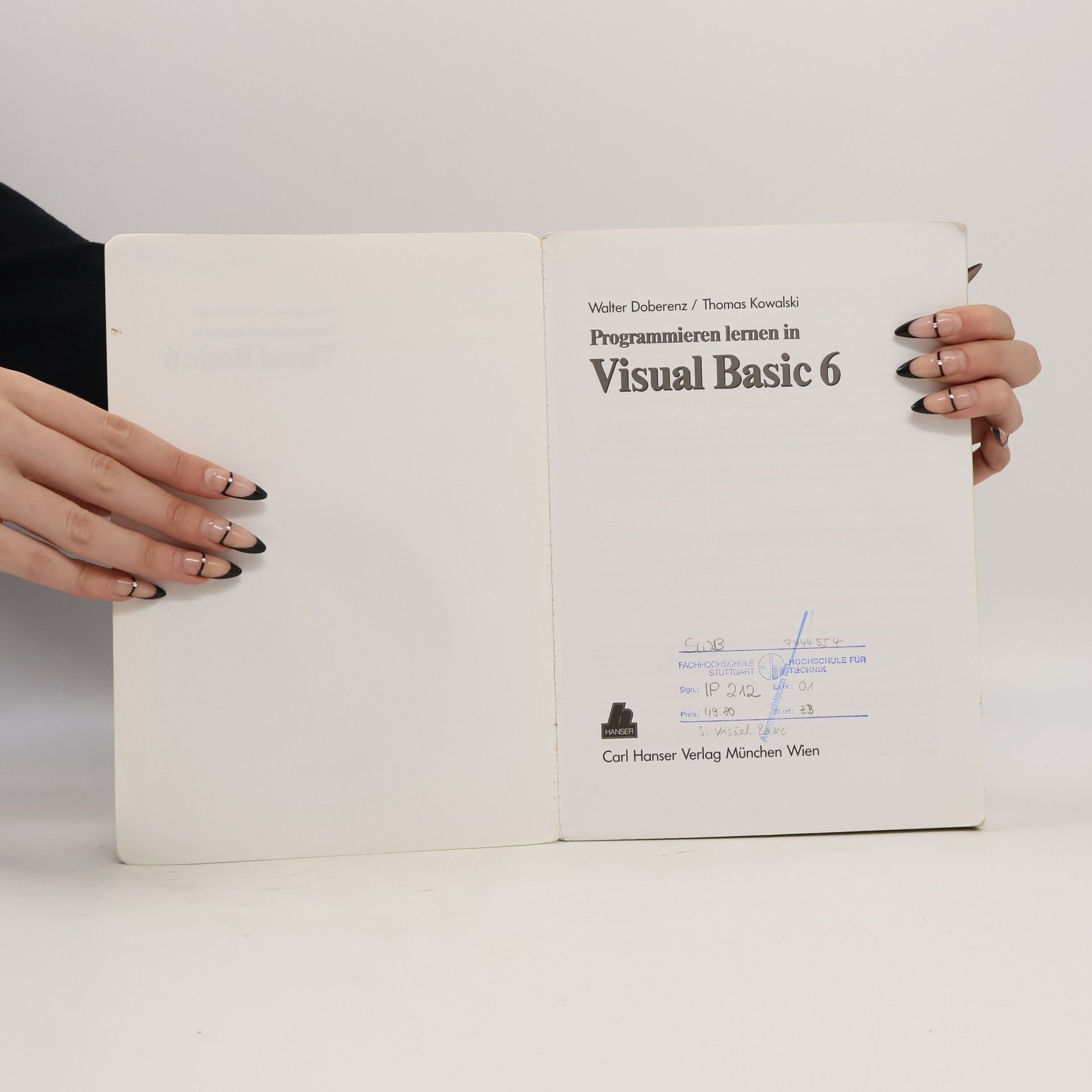 Walter Doberenz Programmieren lernen in Visual Basic 6