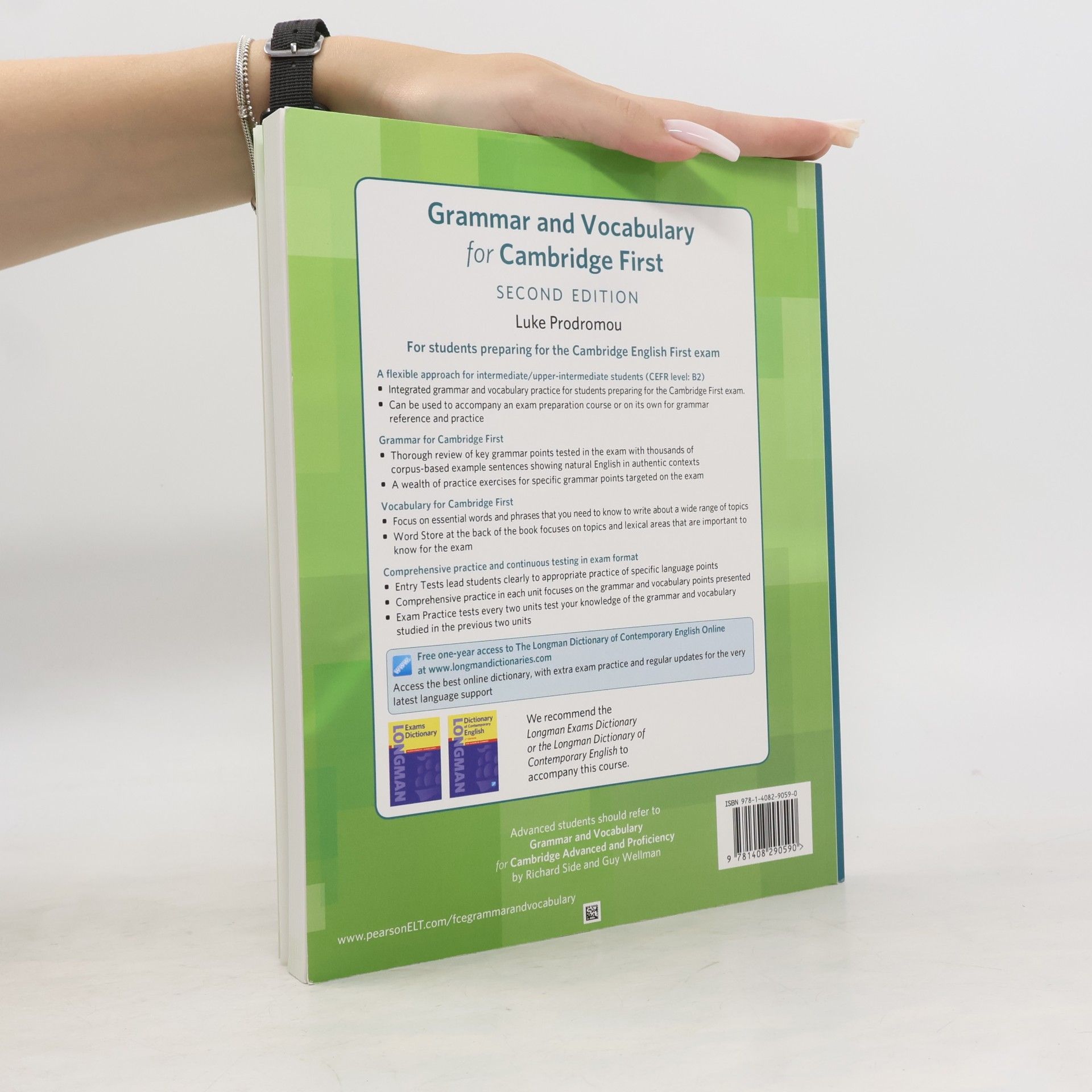 Luke Prodromou Grammar and vocabulary for Cambridge first : for students preparing for the Cambridge English First exam