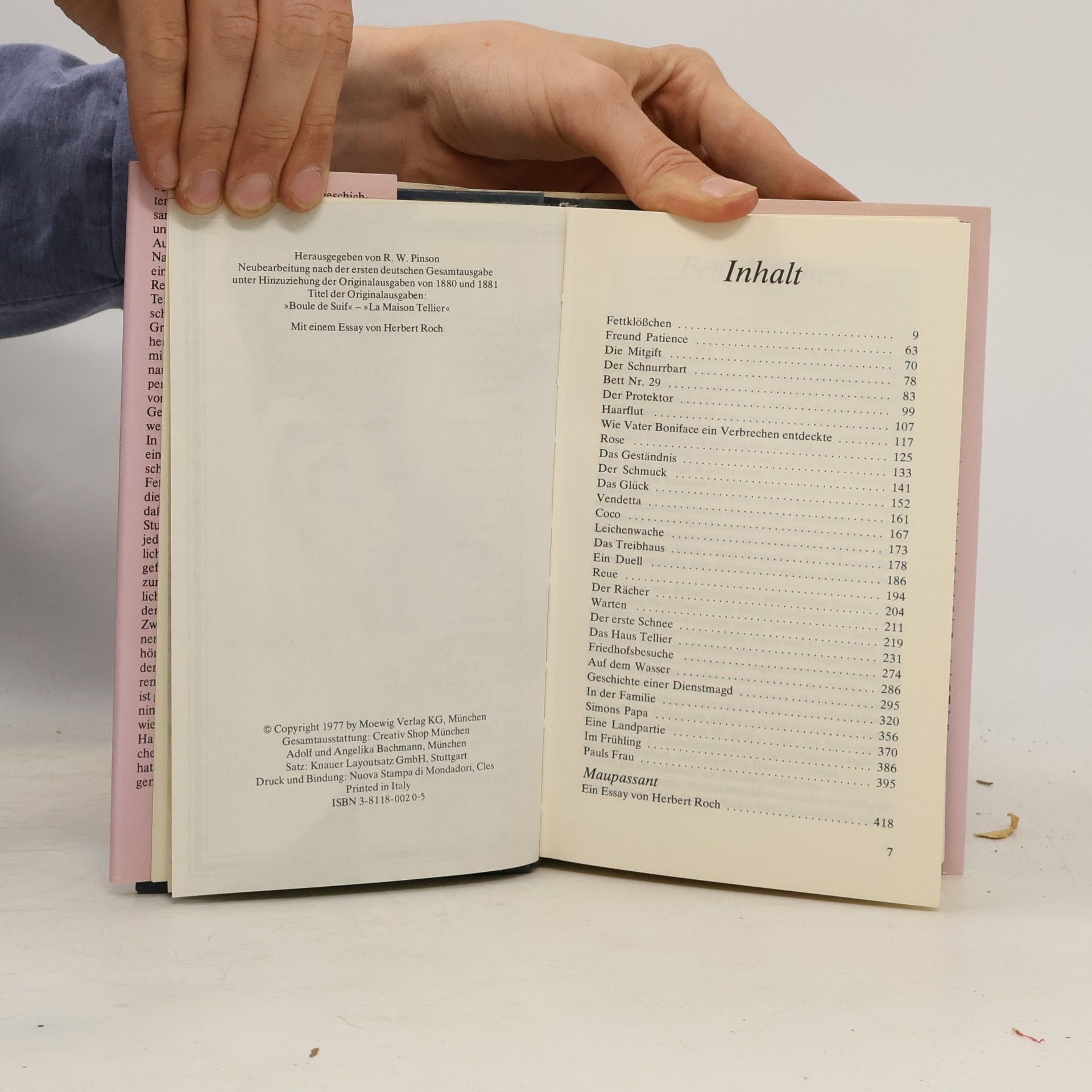 Guy de Maupassant Fettklößchen. Das Haus Tellier