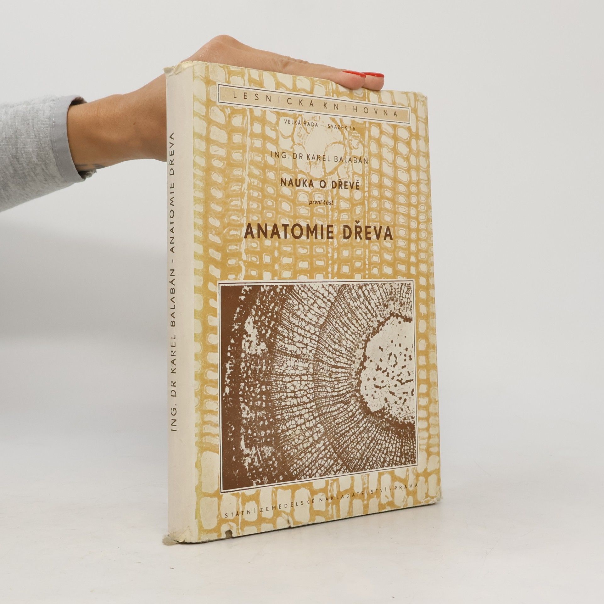 Karel Balabán Nauka o dřevě. První část. Anatomie dřeva