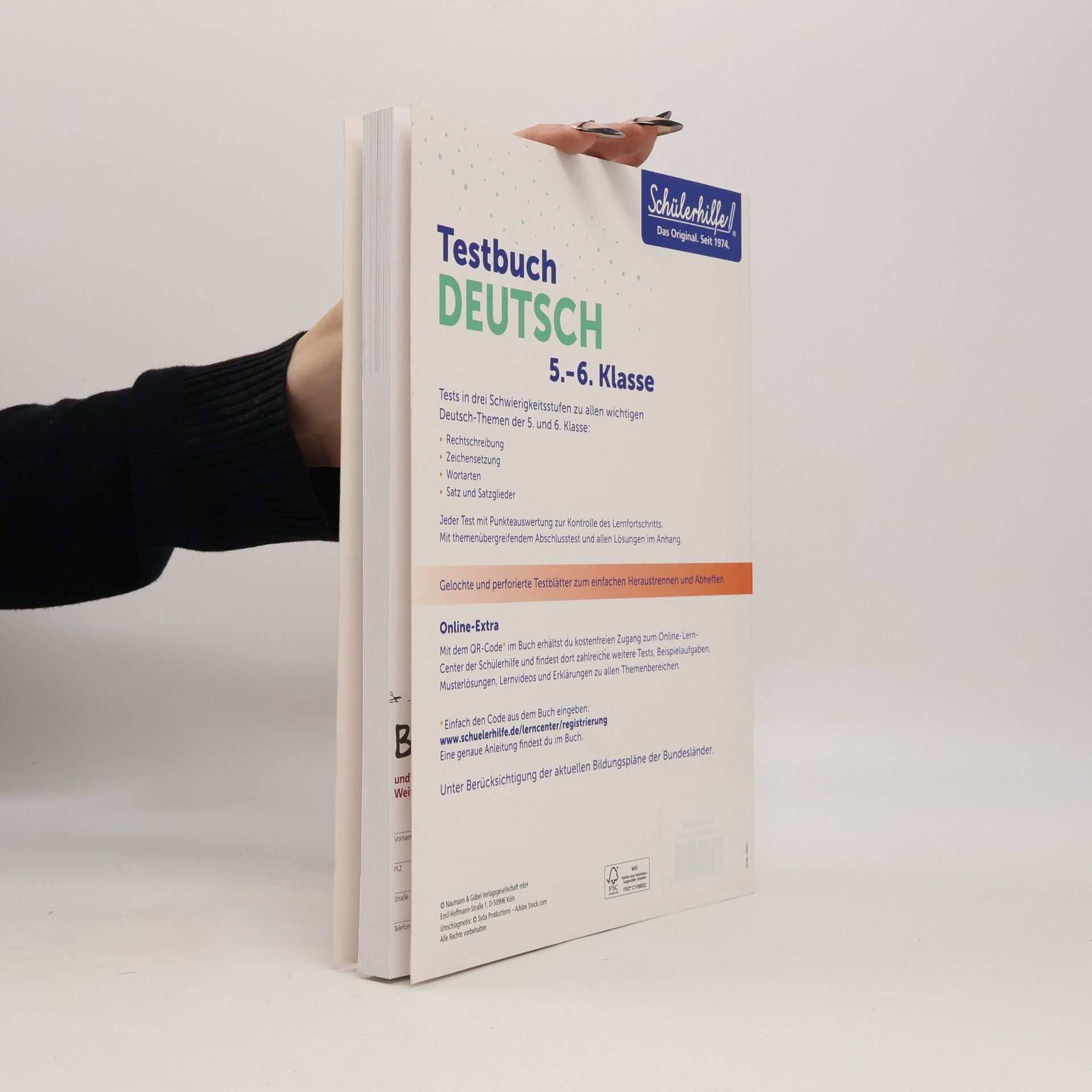 Ludwig Haag Schülerhilfe Testbuch Deutsch 5.-6. Klasse