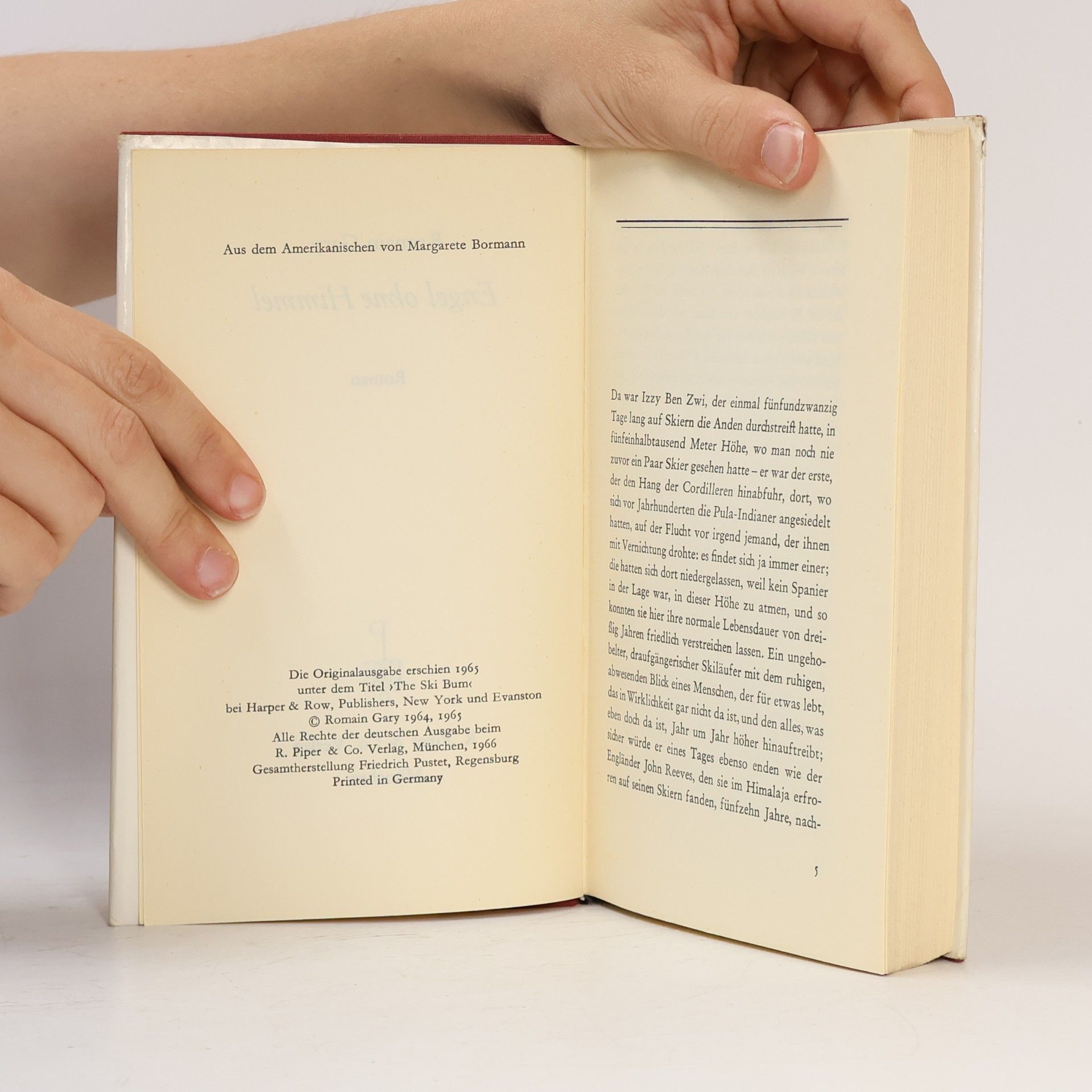 Romain Gary Engel ohne Himmel