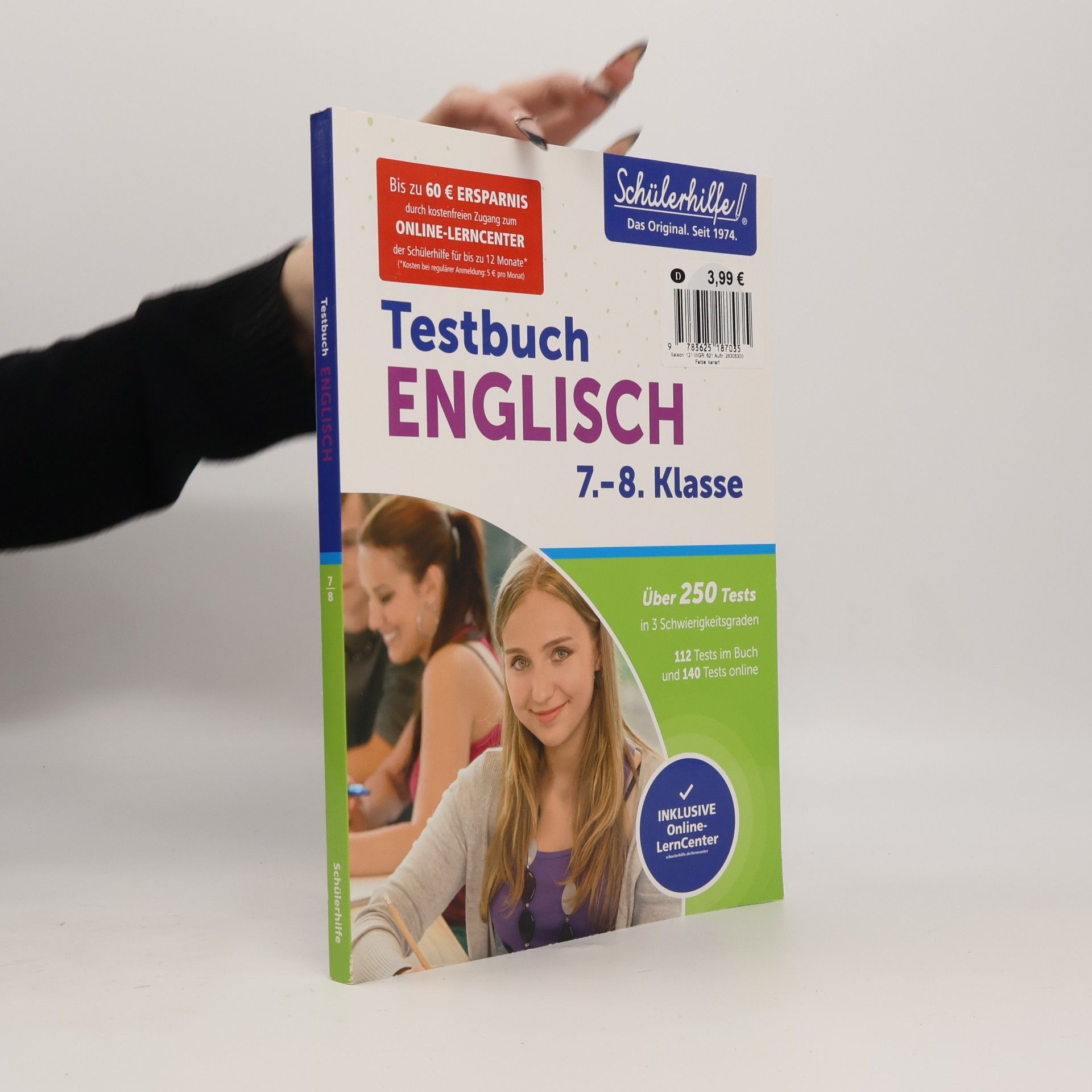 Kolektiv autorů Testbuch Englisch 7.–8. Klasse