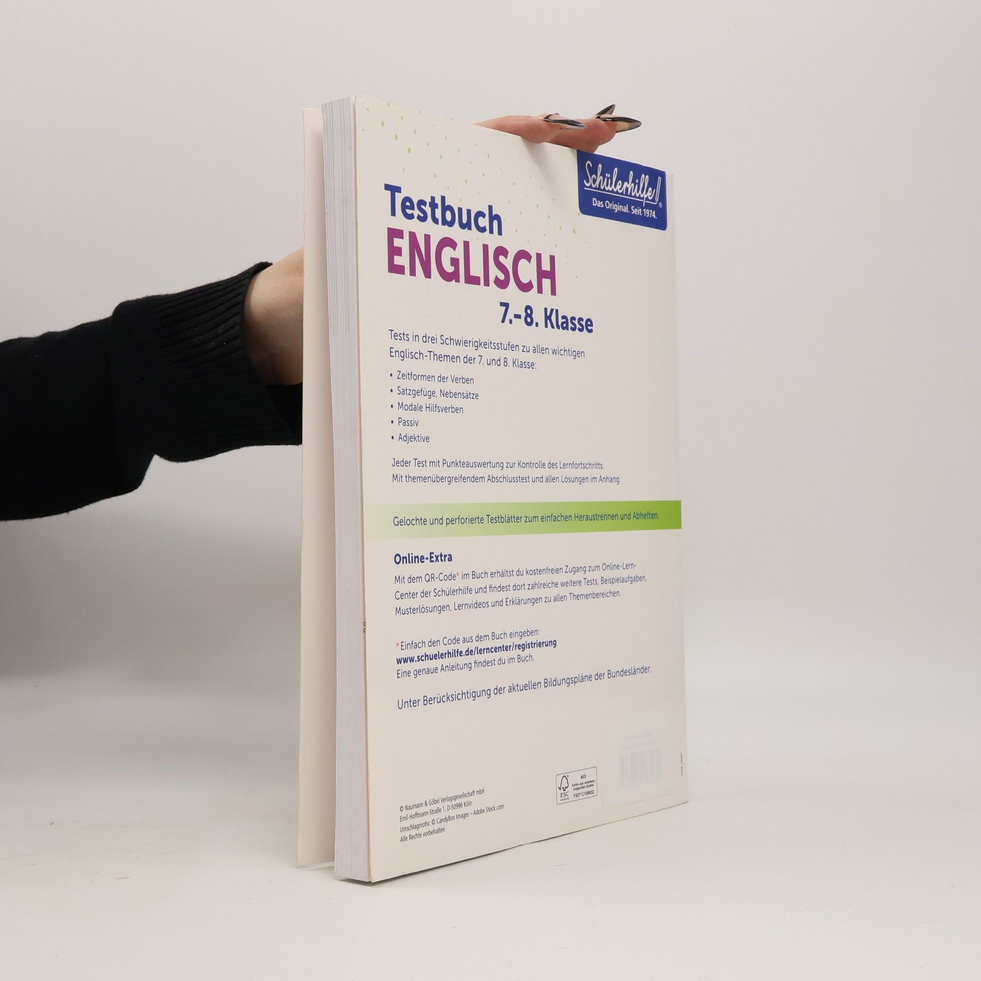 Kolektiv autorů Testbuch Englisch 7.–8. Klasse