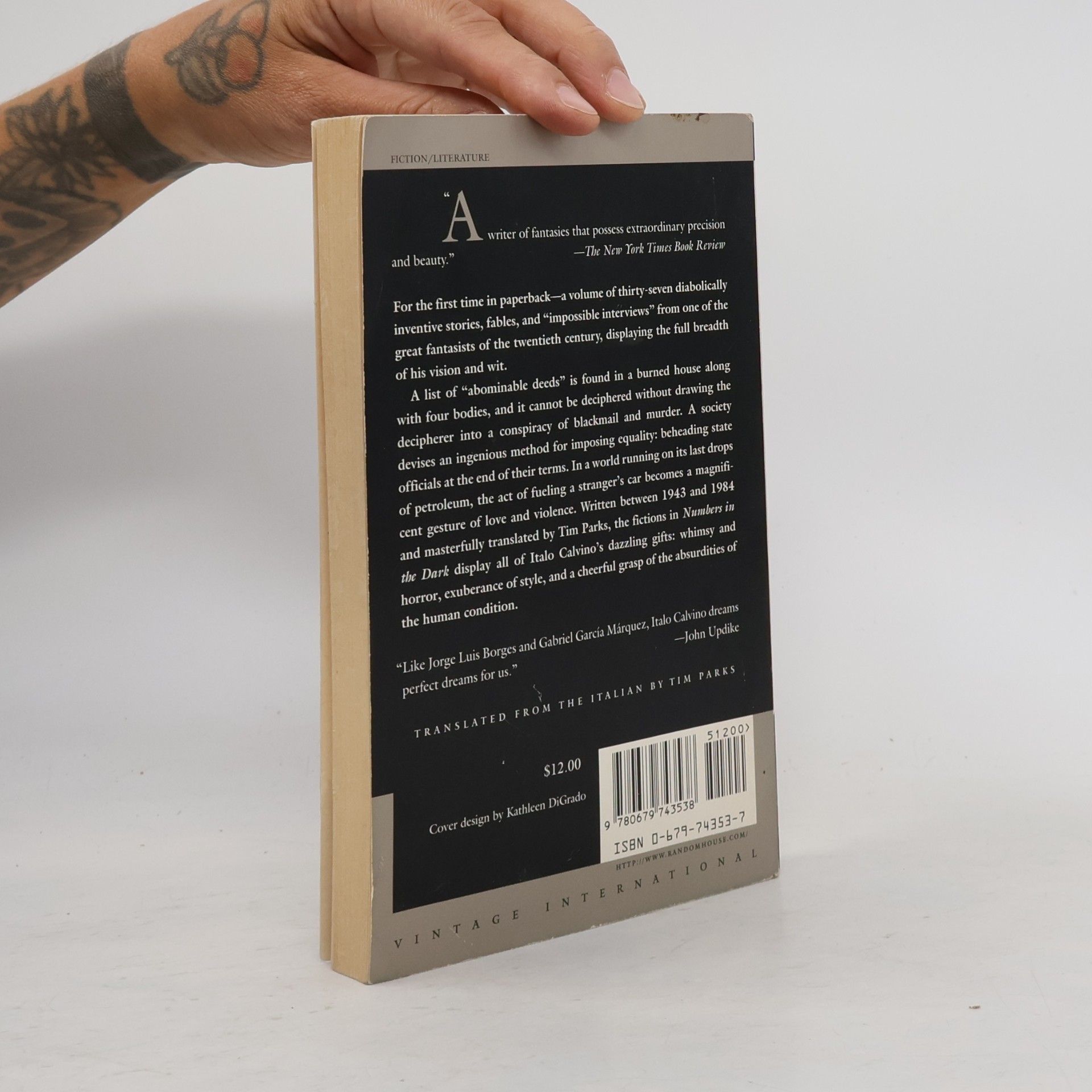 Italo Calvino Numbers In The Dark And Other Stories