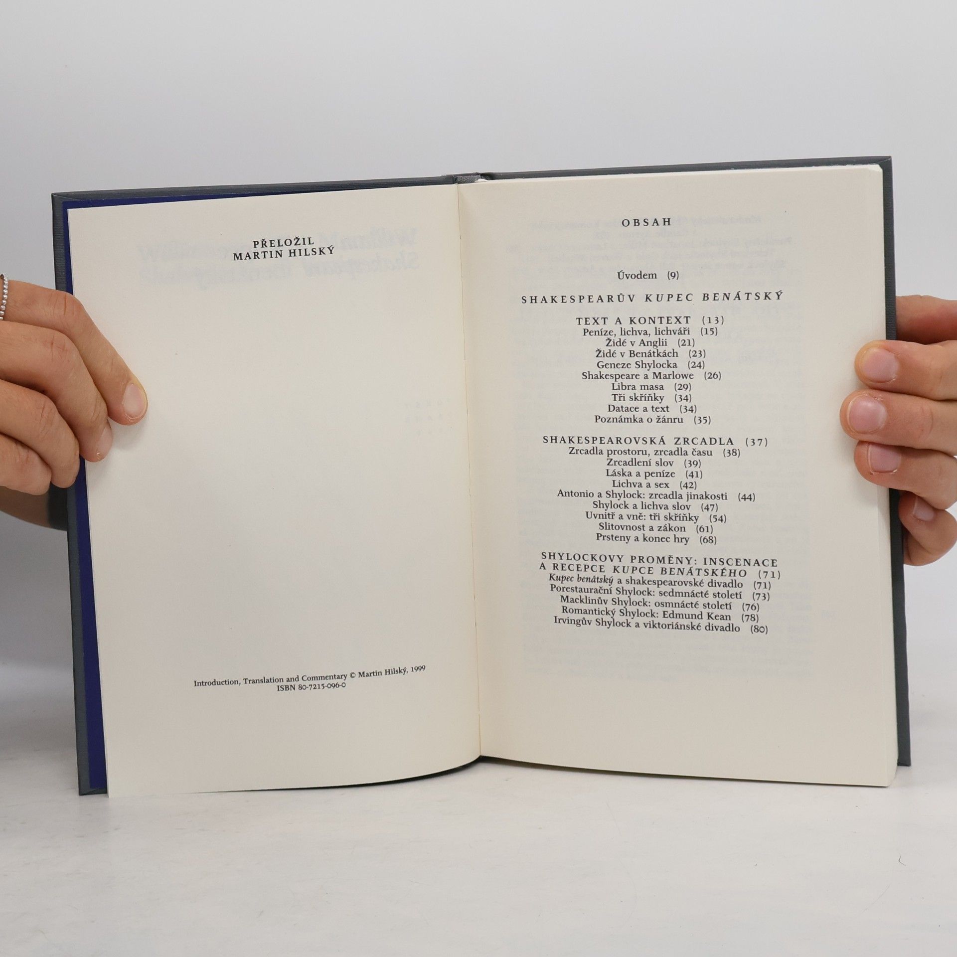 William Shakespeare Sonety. Kupec benátský. Sen noci svatojánské
