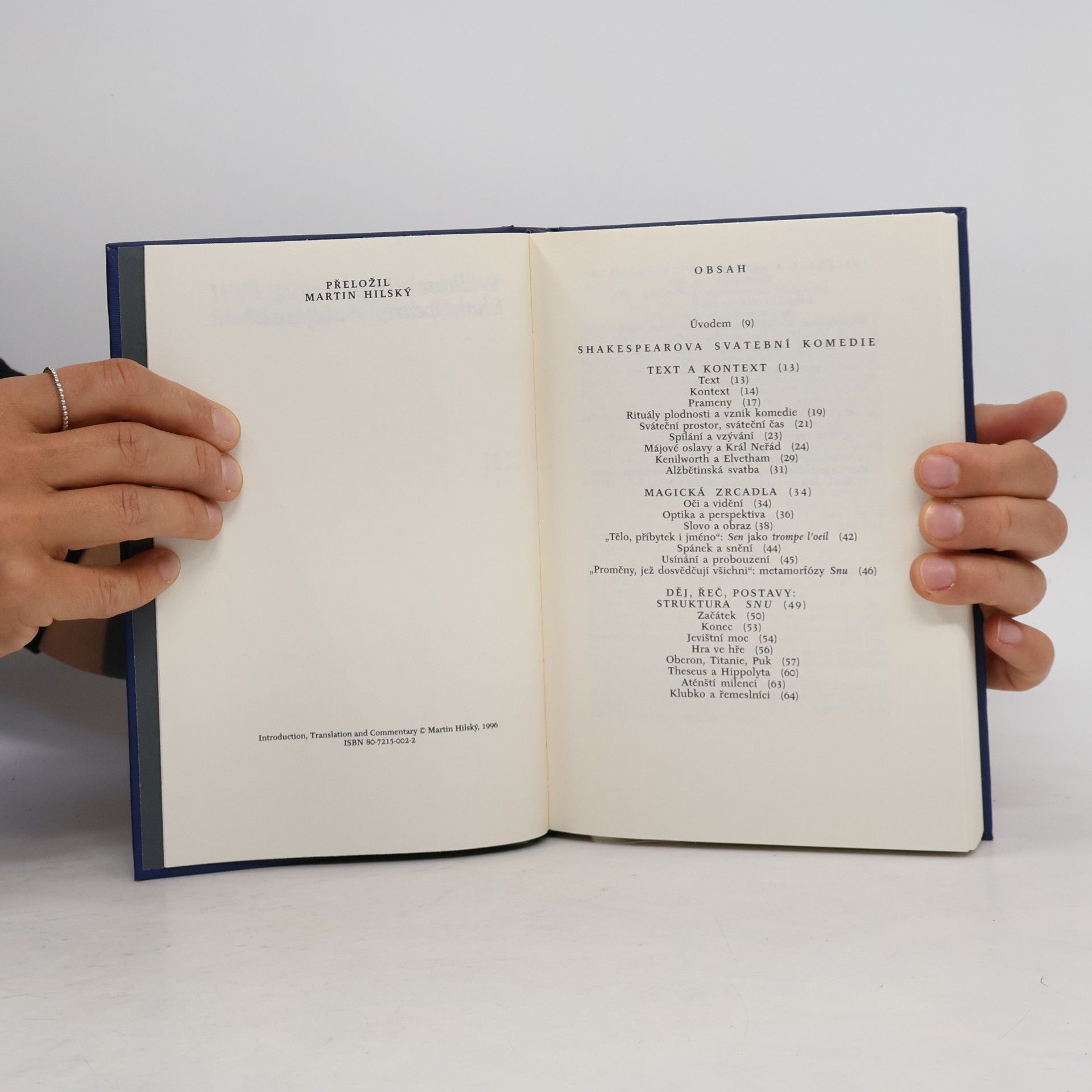 William Shakespeare Sonety. Kupec benátský. Sen noci svatojánské