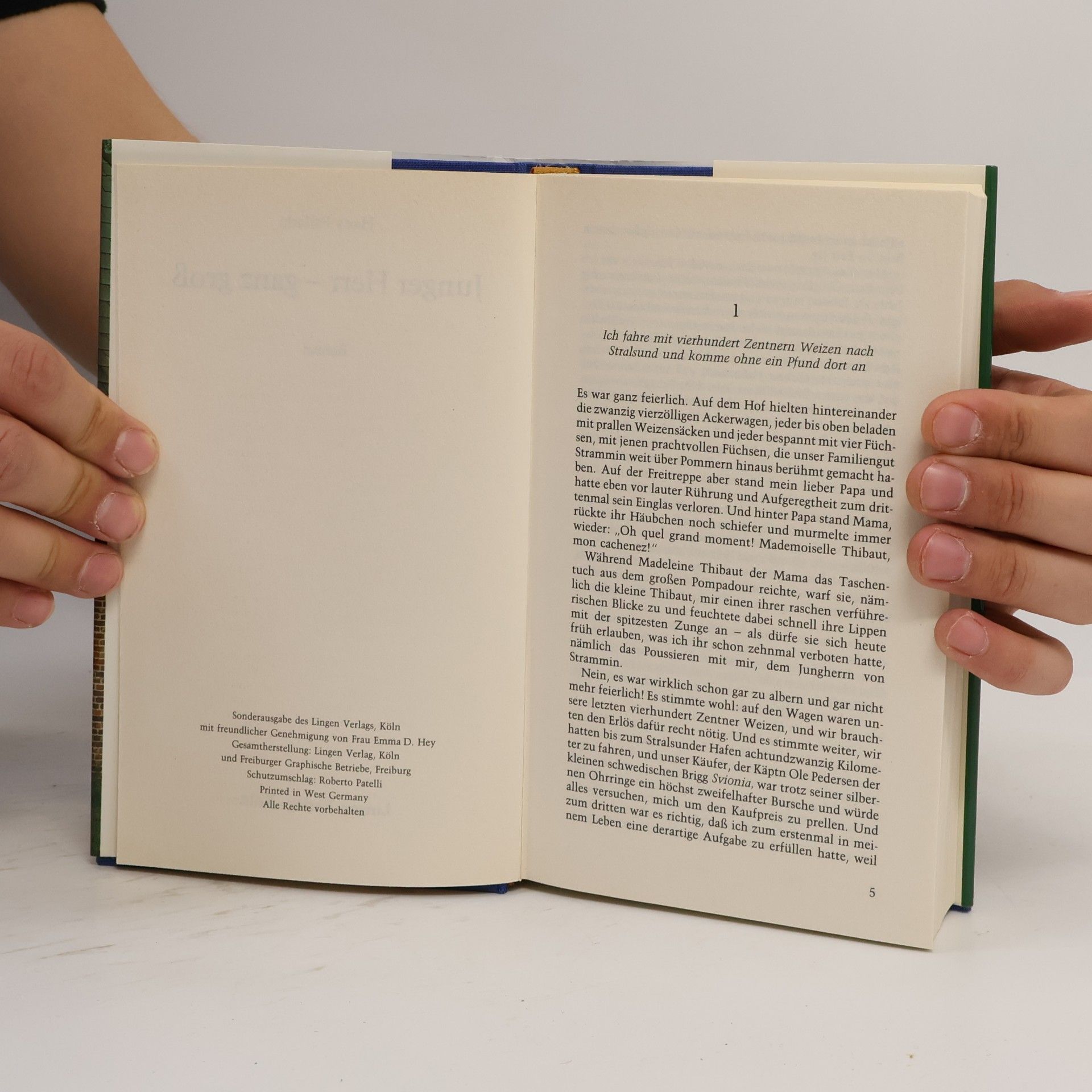 Hans Fallada Junger Herr ganz groß