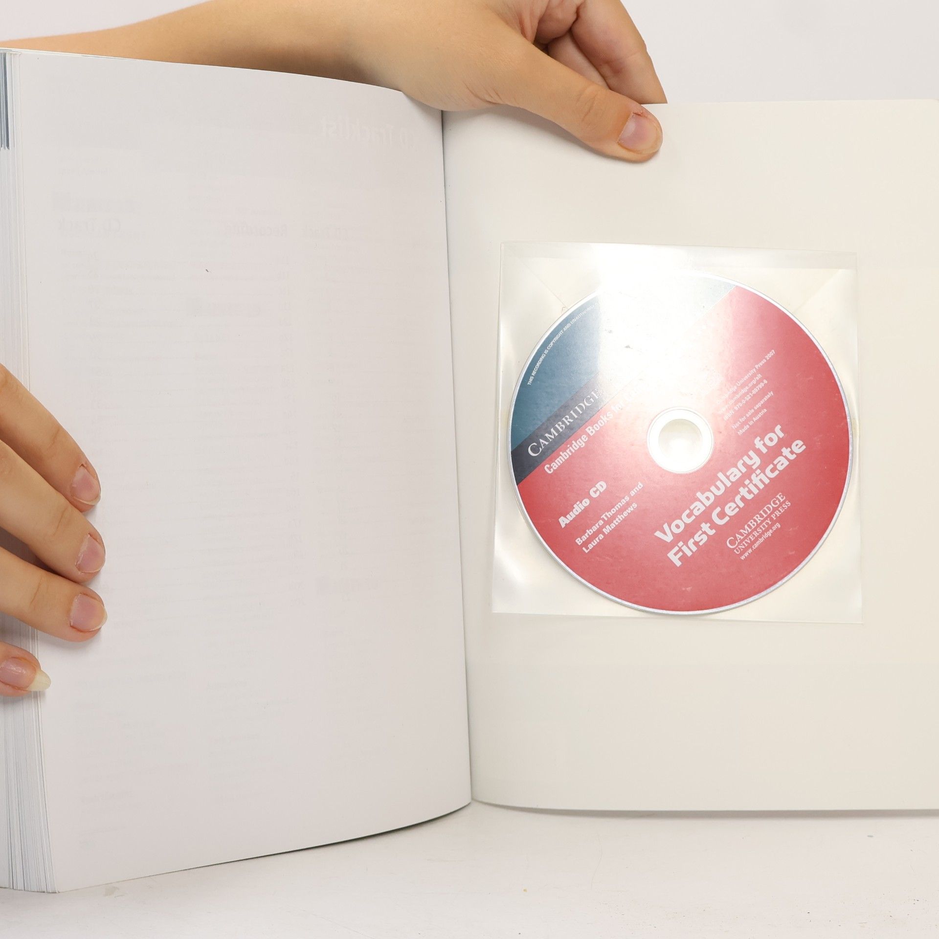 Barbara Thomas Cambridge vocabulary for First certificate : self-study vocabulary practice : with answers