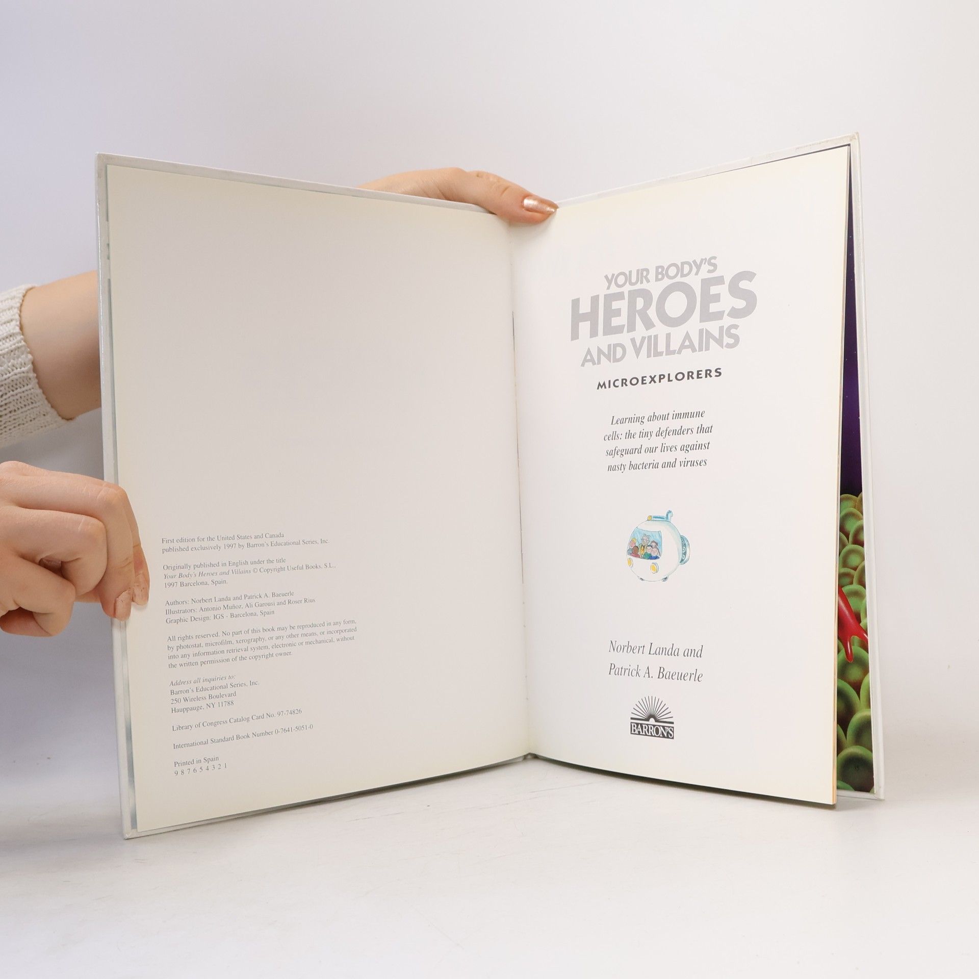 Norbert Landa Microexplorers: Your Body's Heroes and Villains