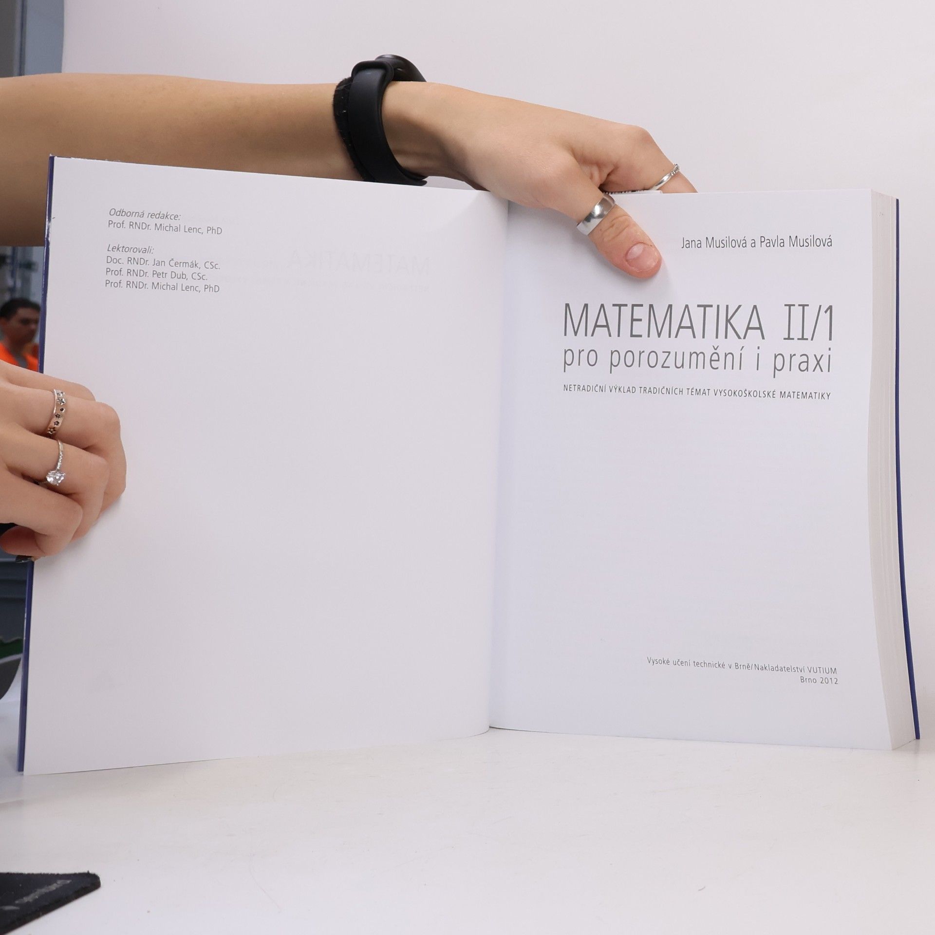 Jana Musilová Matematika II / 1 pro porozumění i praxi